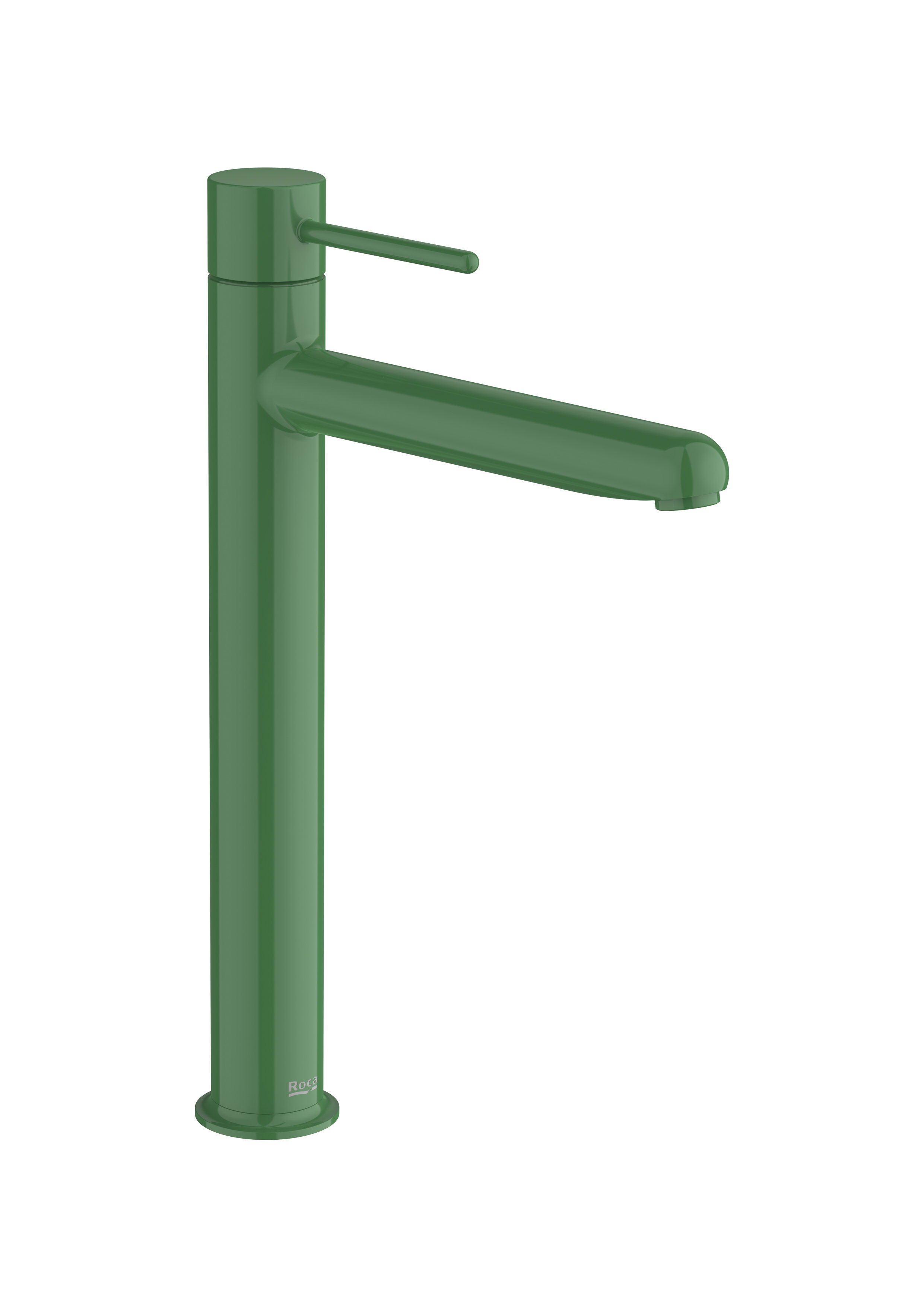Basin mixer smooth body with Pin handle. XL-SIZE - Mint Green