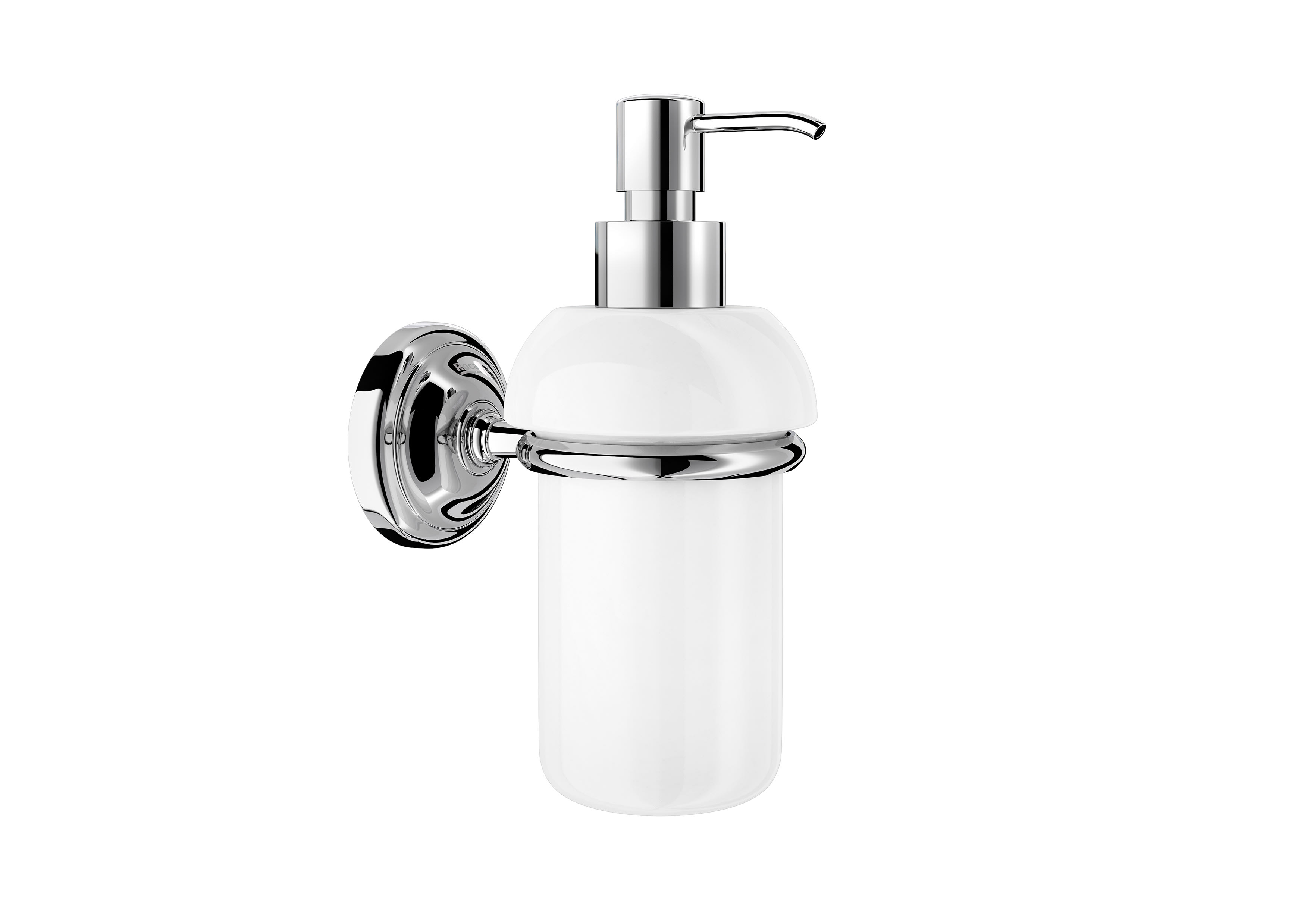 Wall-mounted soap dispenser