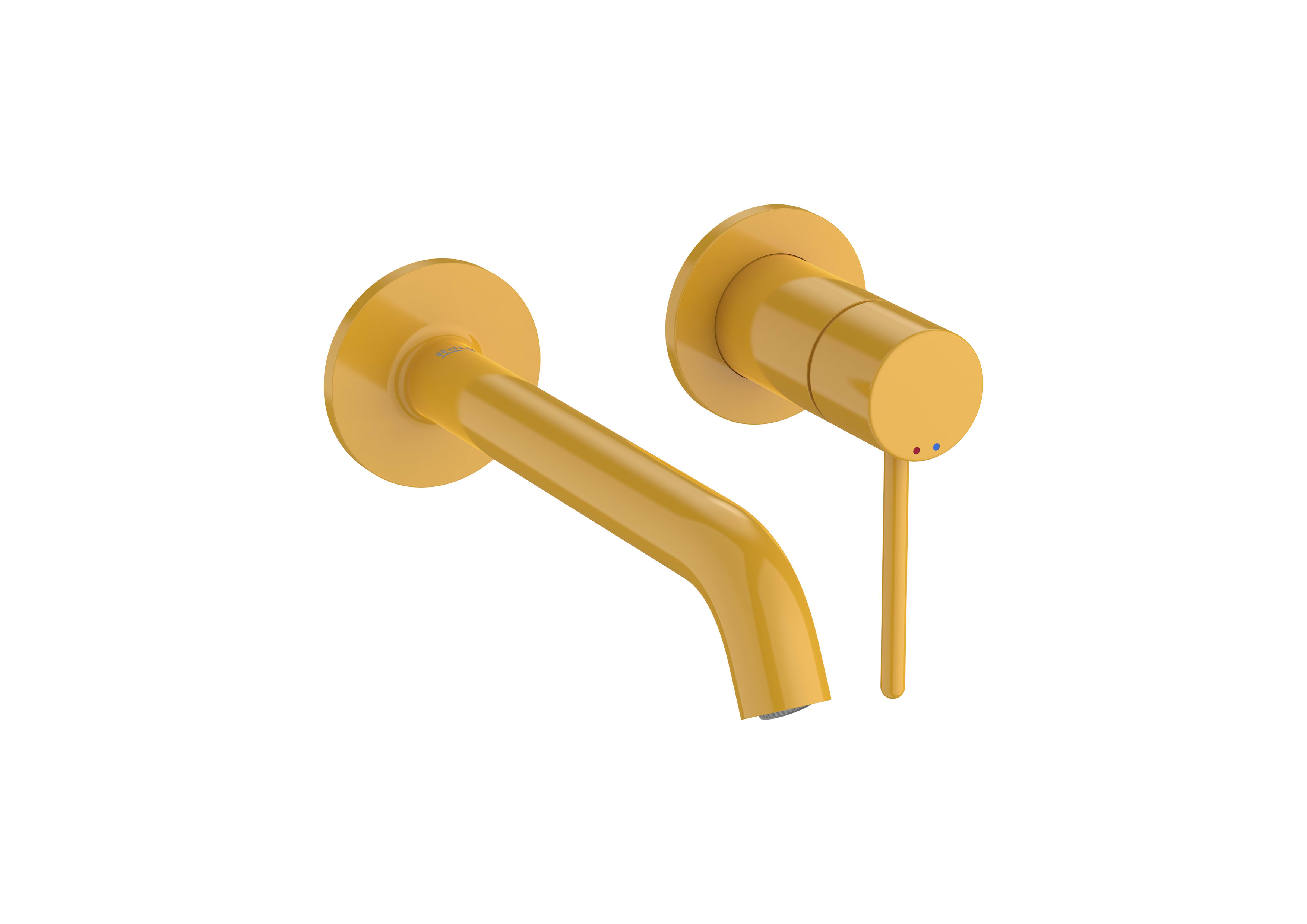 Built-in basin mixer with Pin handle. To be completed with built-in body A5E3502..0 - Honey Yellow