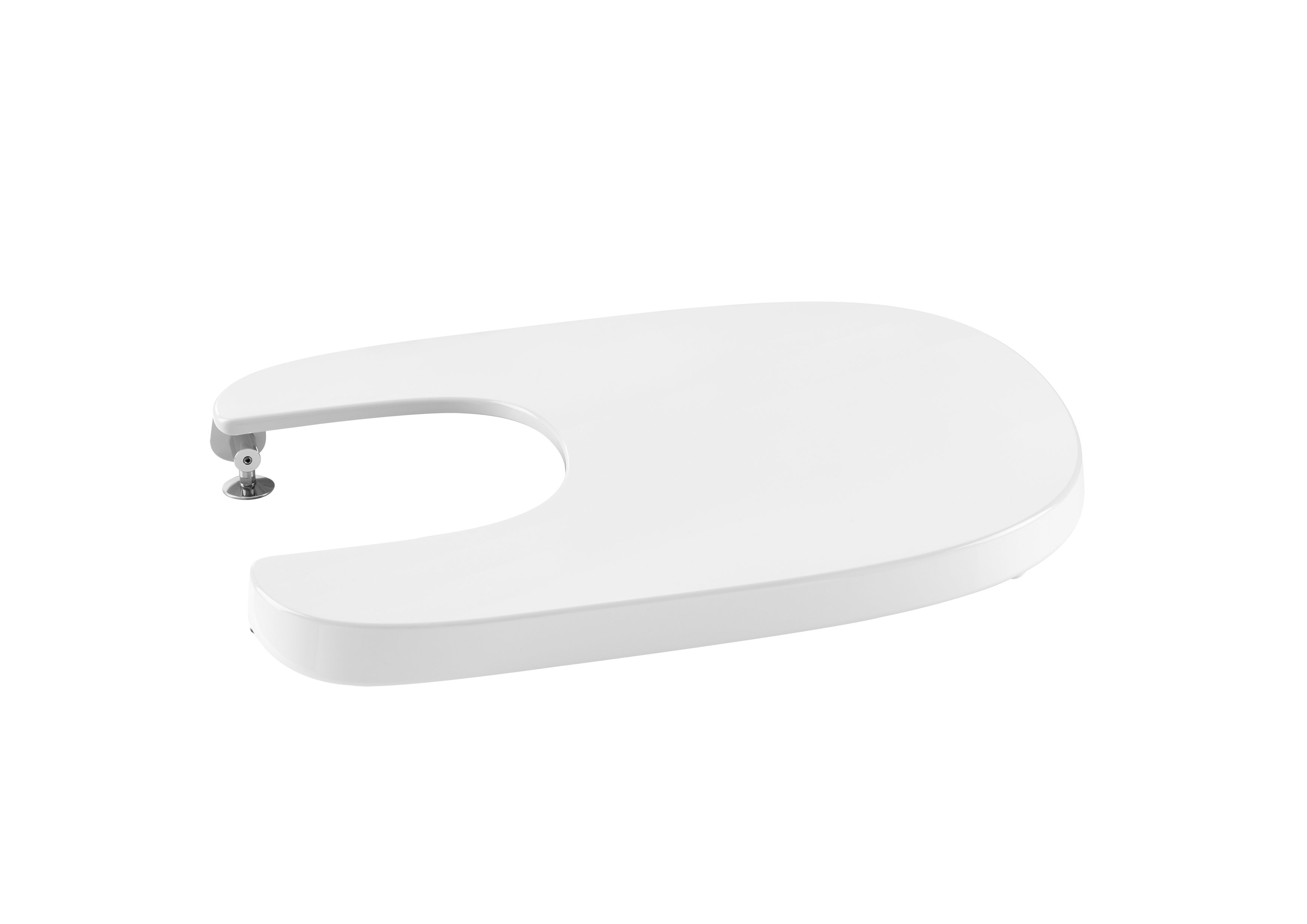 Soft-closing SUPRALIT ® bidet lid - White