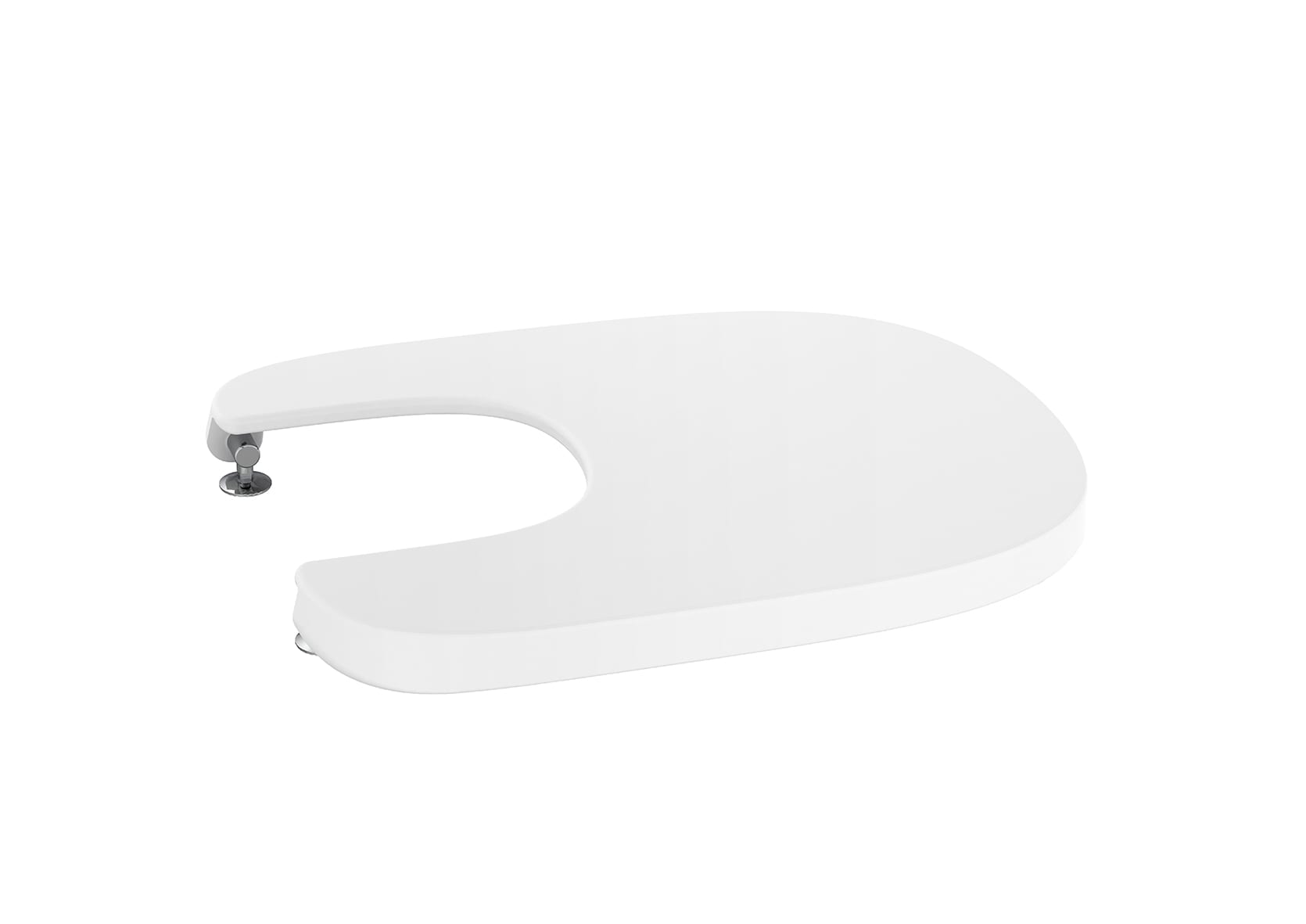 Soft-closing SUPRALIT ® bidet lid - Matt White