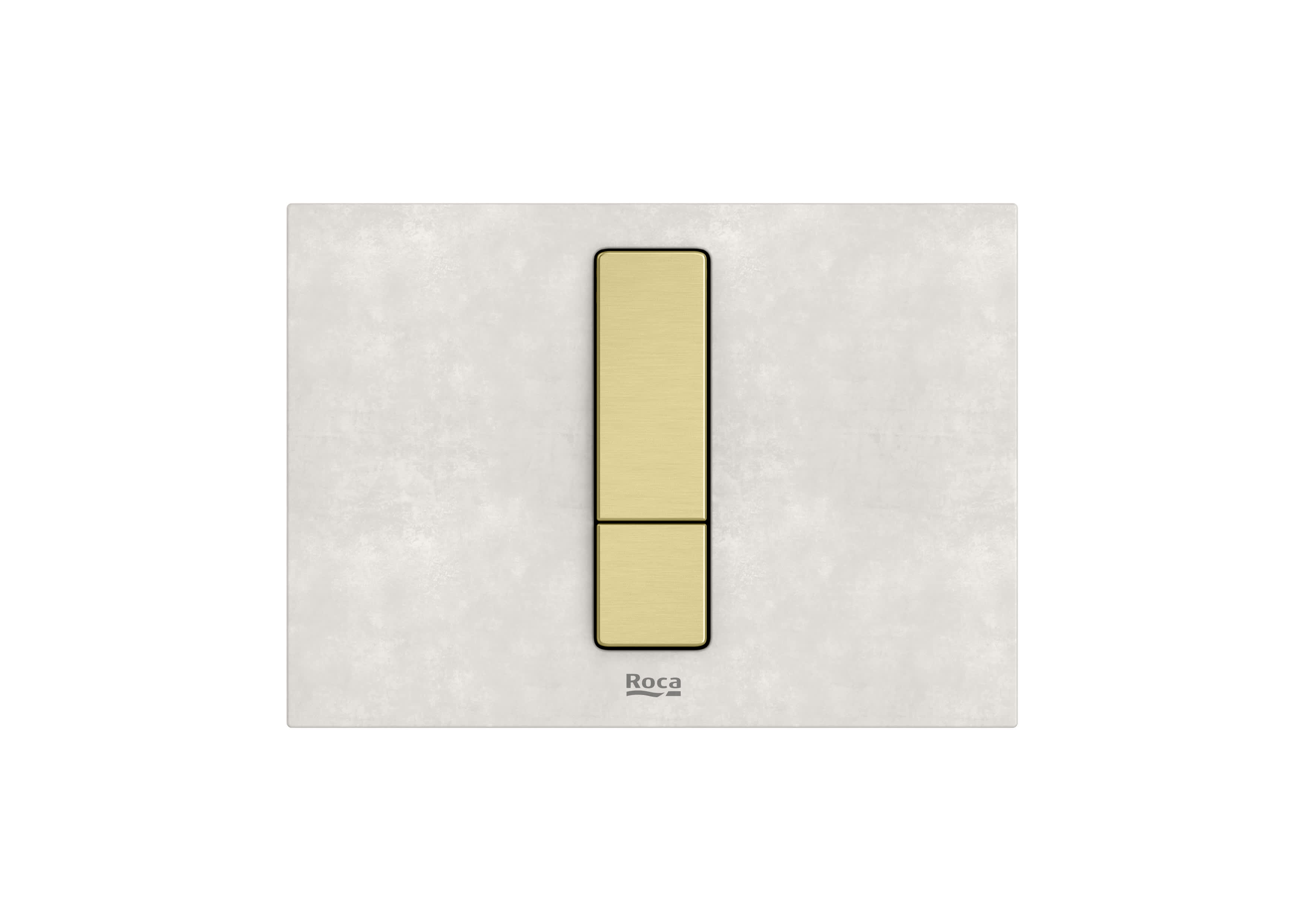 PS4 (DUPLO S) - Front panel only. To be combined with PS4 push-button. - White Ceramic