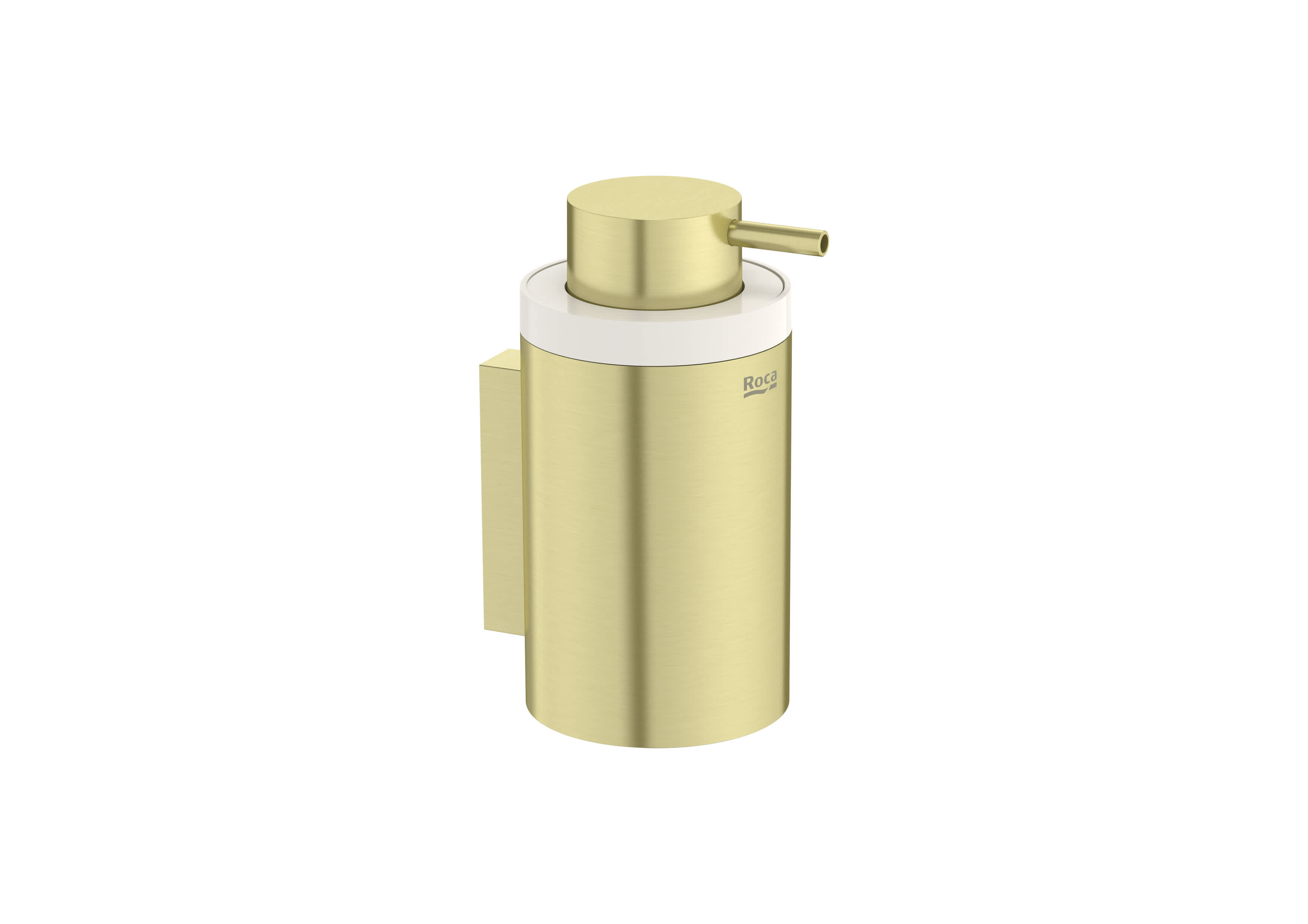 Wall-mounted Soap Dispenser - Brushed Brass