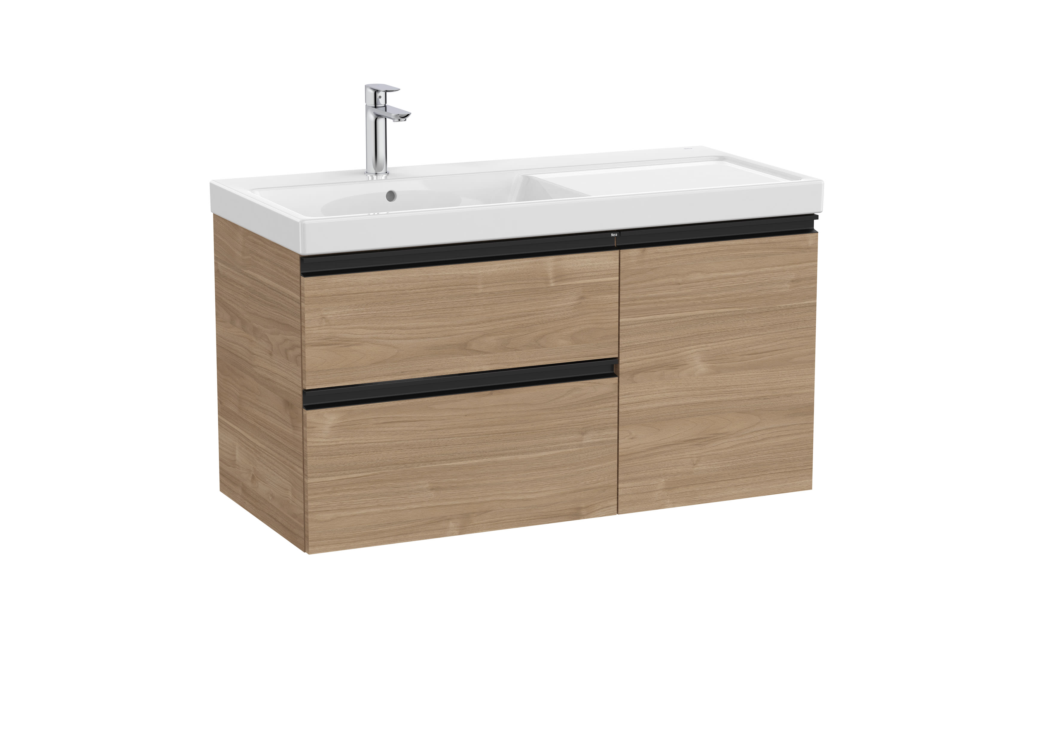 Vanity unit with 2 drawers