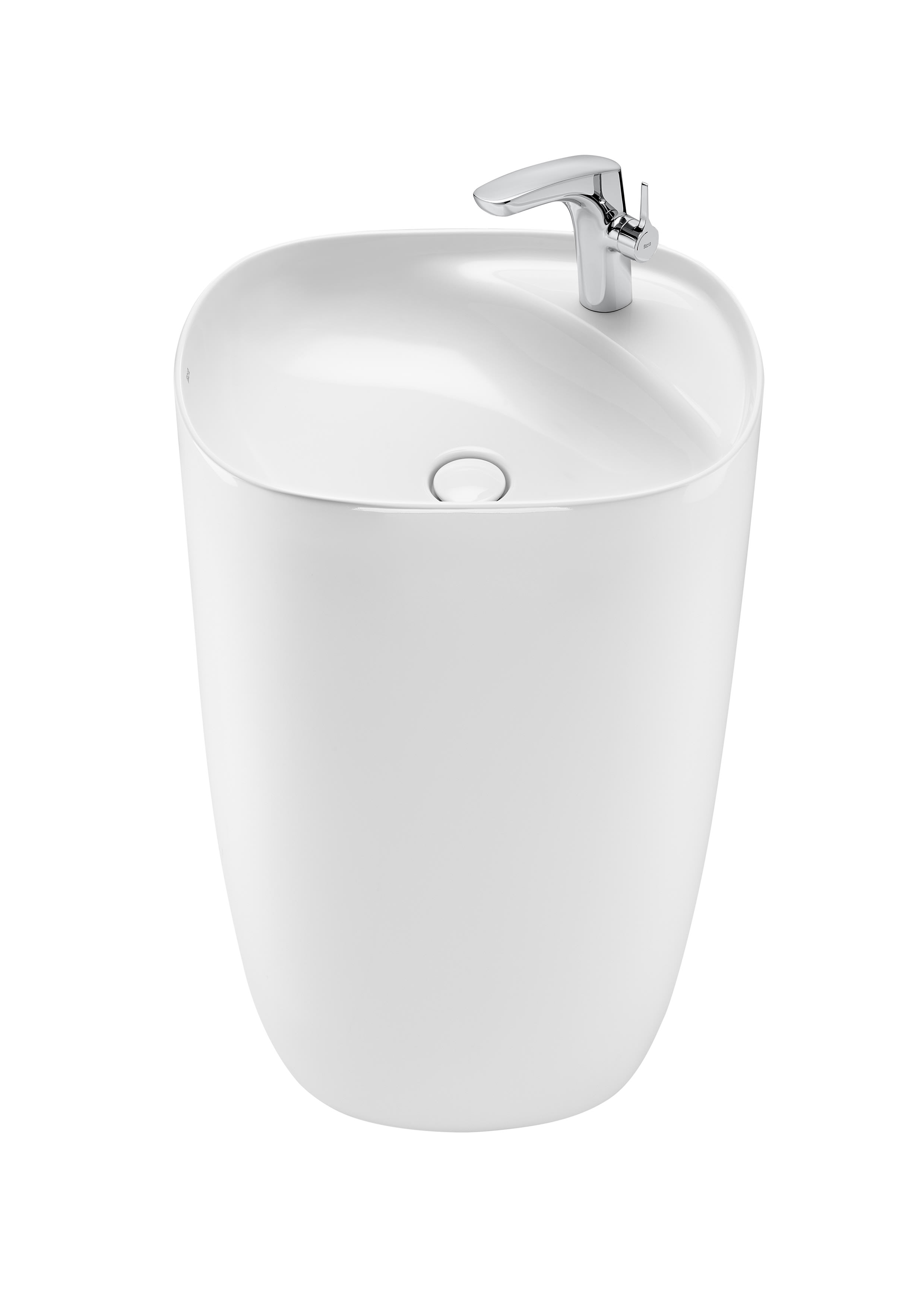Beyond Floorstanding Basin - White