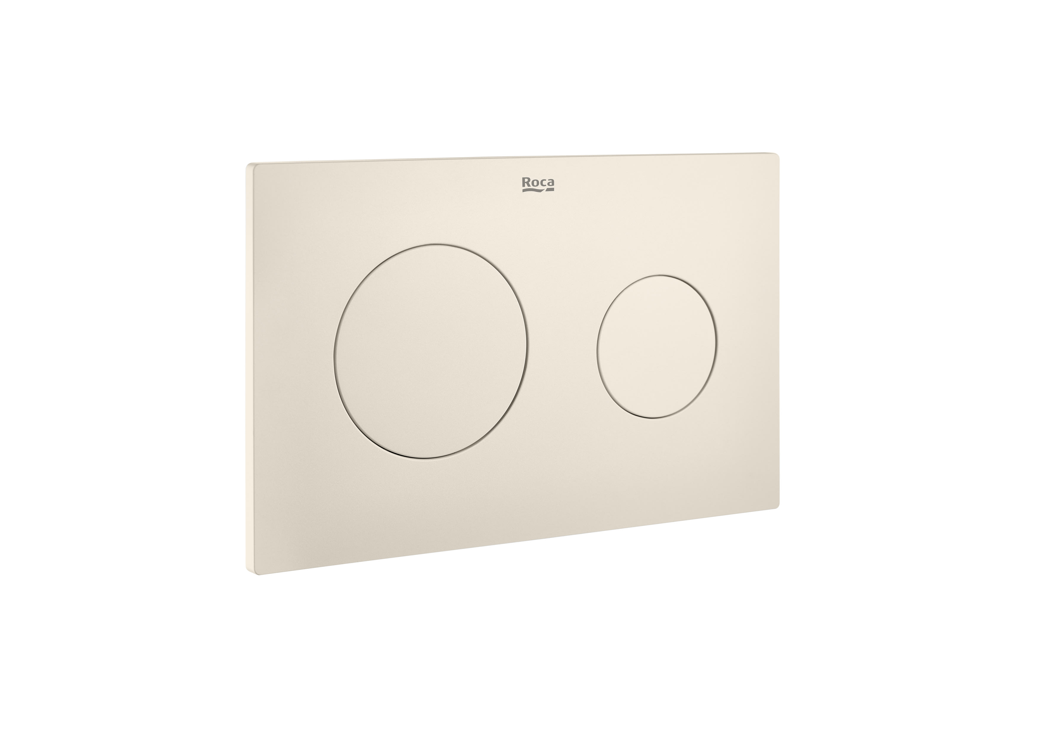 PL10 (DUPLO ONE) - Dual flush operating plate for concealed cistern (Matt finish) - Beige