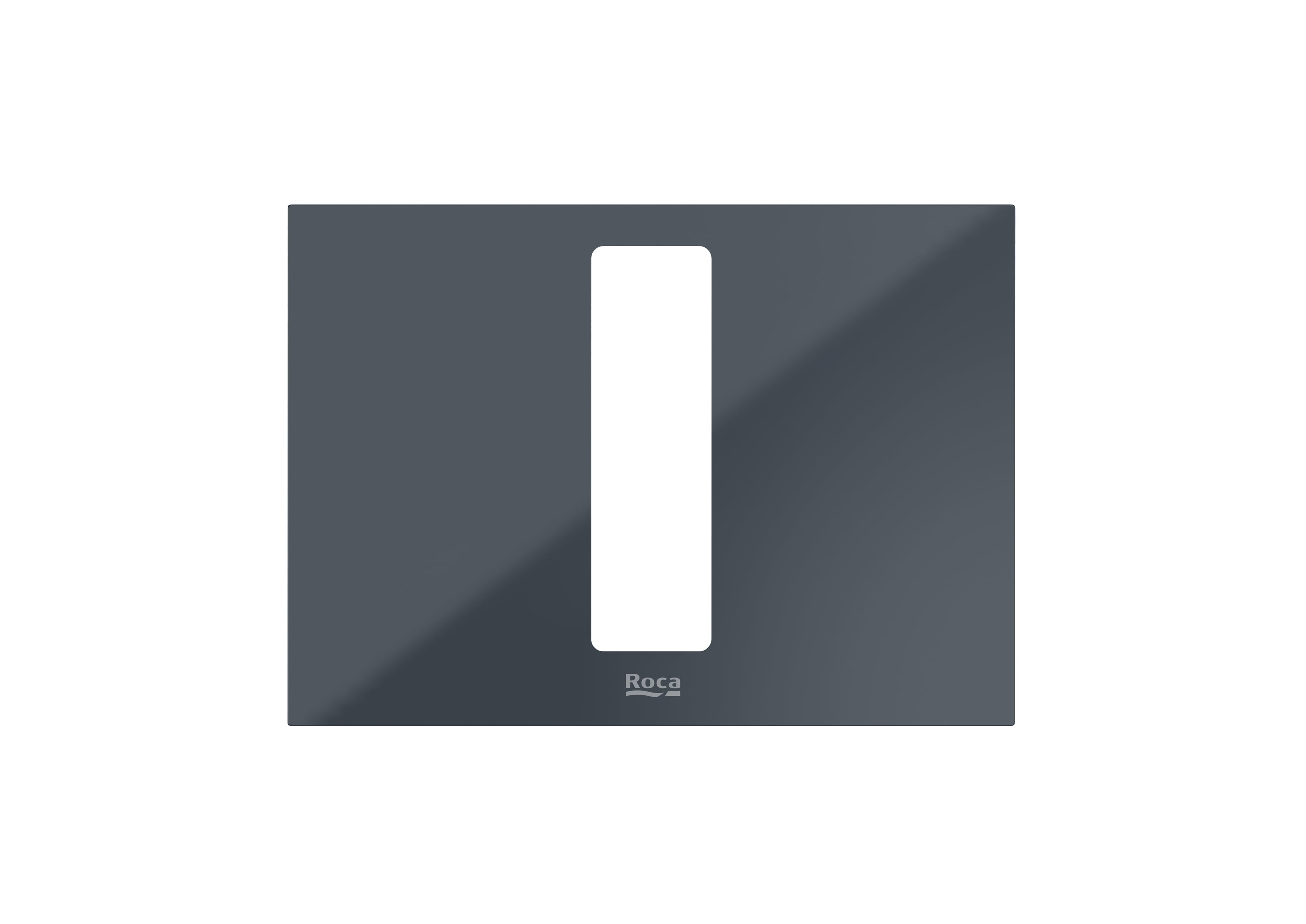 PS4 (DUPLO S) - Front panel only. To be combined with PS4 push-button. - Anthracite Glass