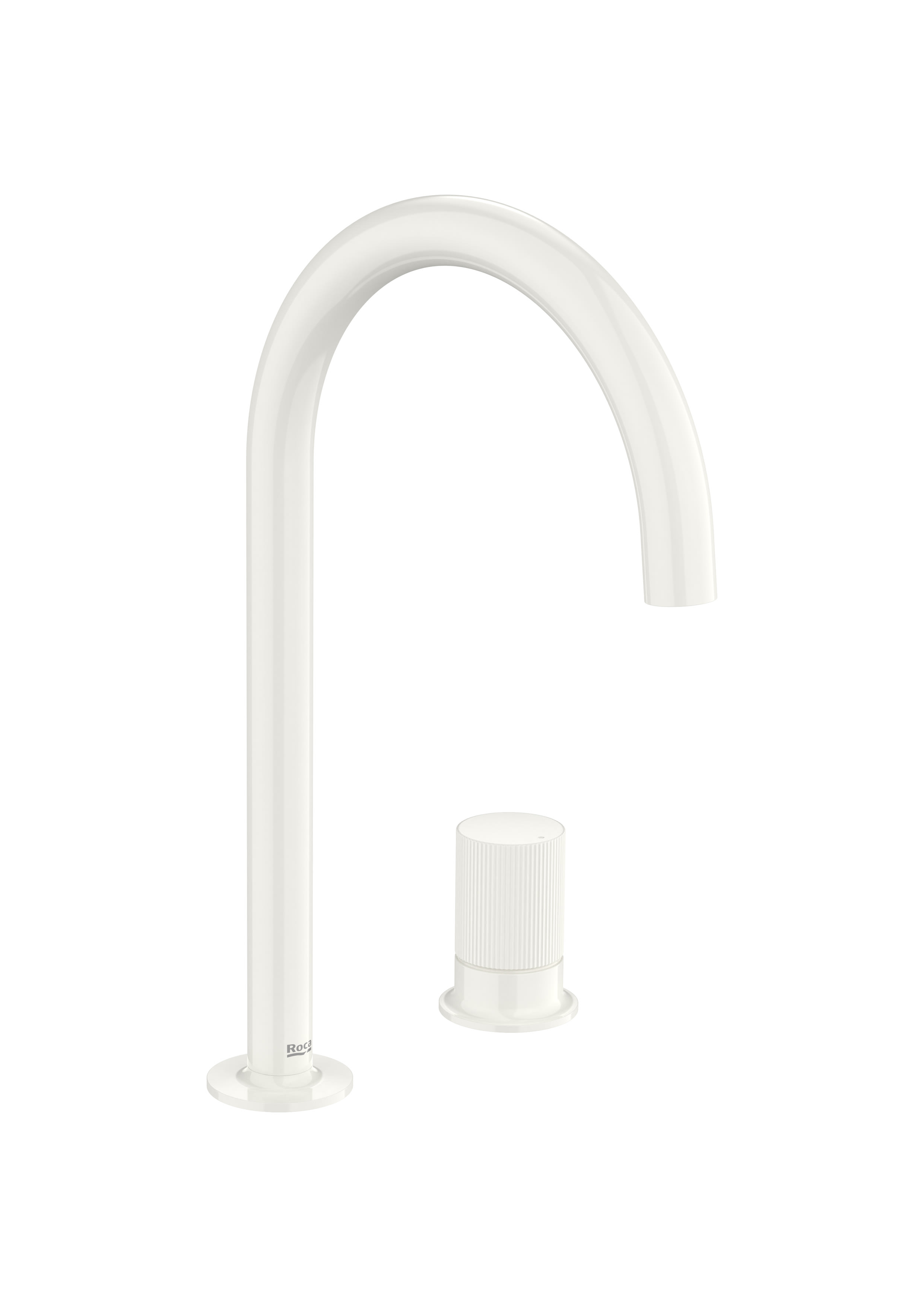 Basin mixer smooth body