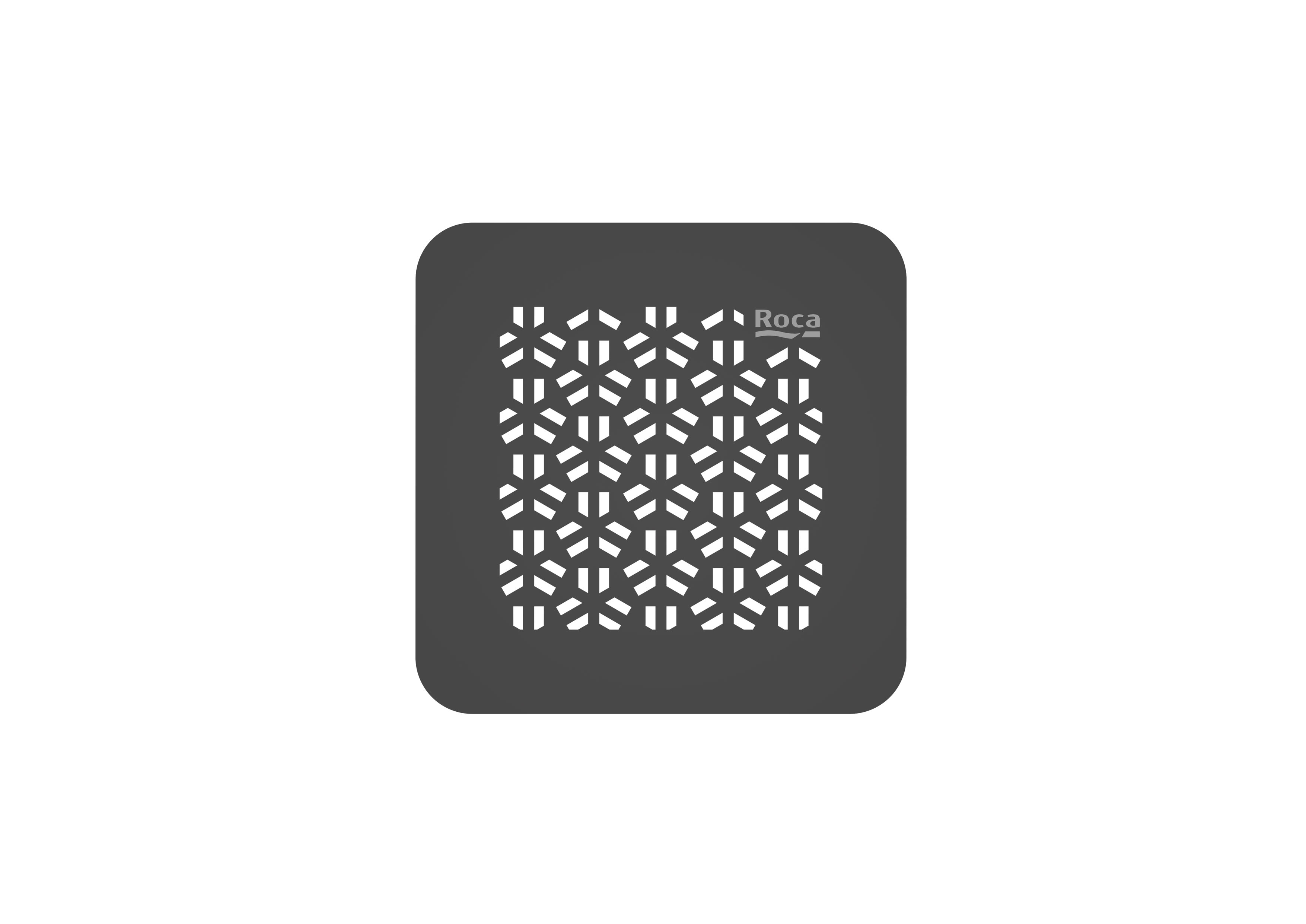 Mosaic - Stainless steel coloured grid for Terran-N - Onyx