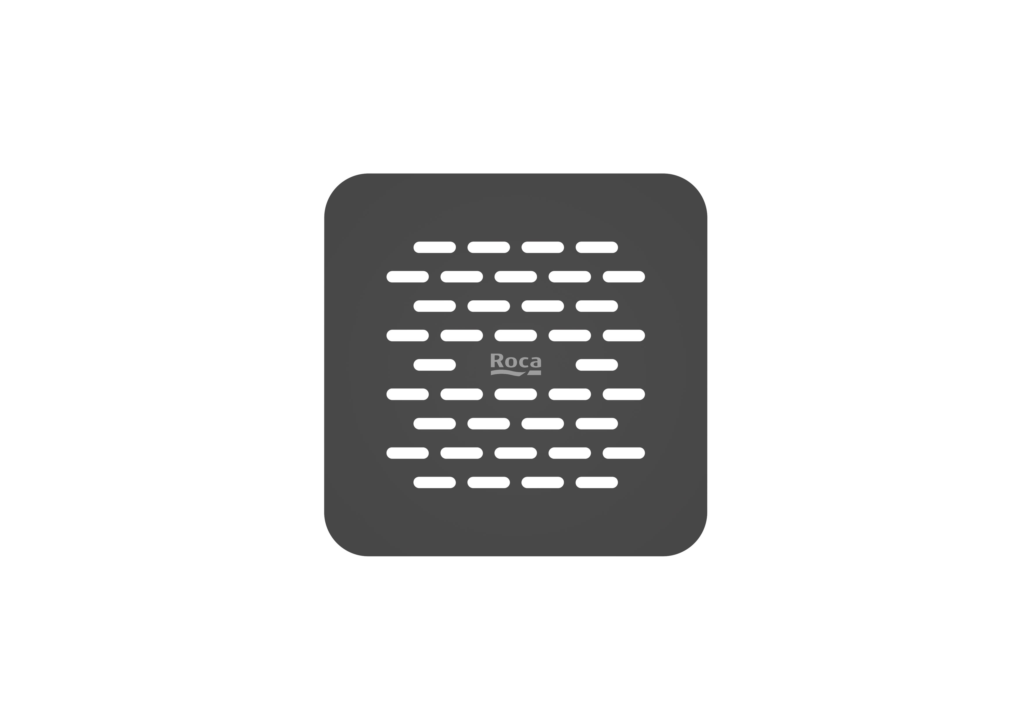 Brick - Stainless steel coloured grid for Terran-N - Onyx