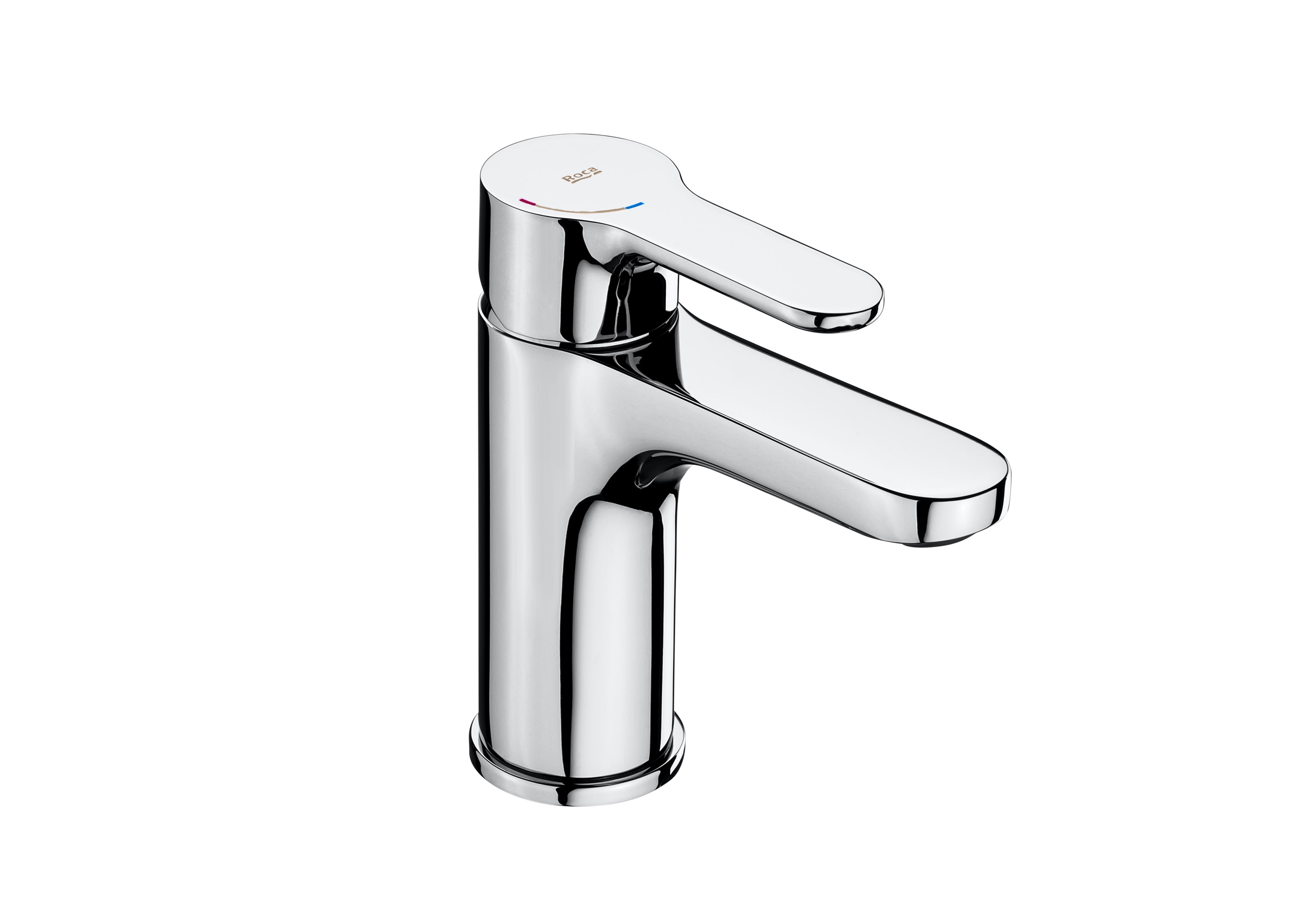 Basin mixer with chain connector, Cold Start, XL handle
