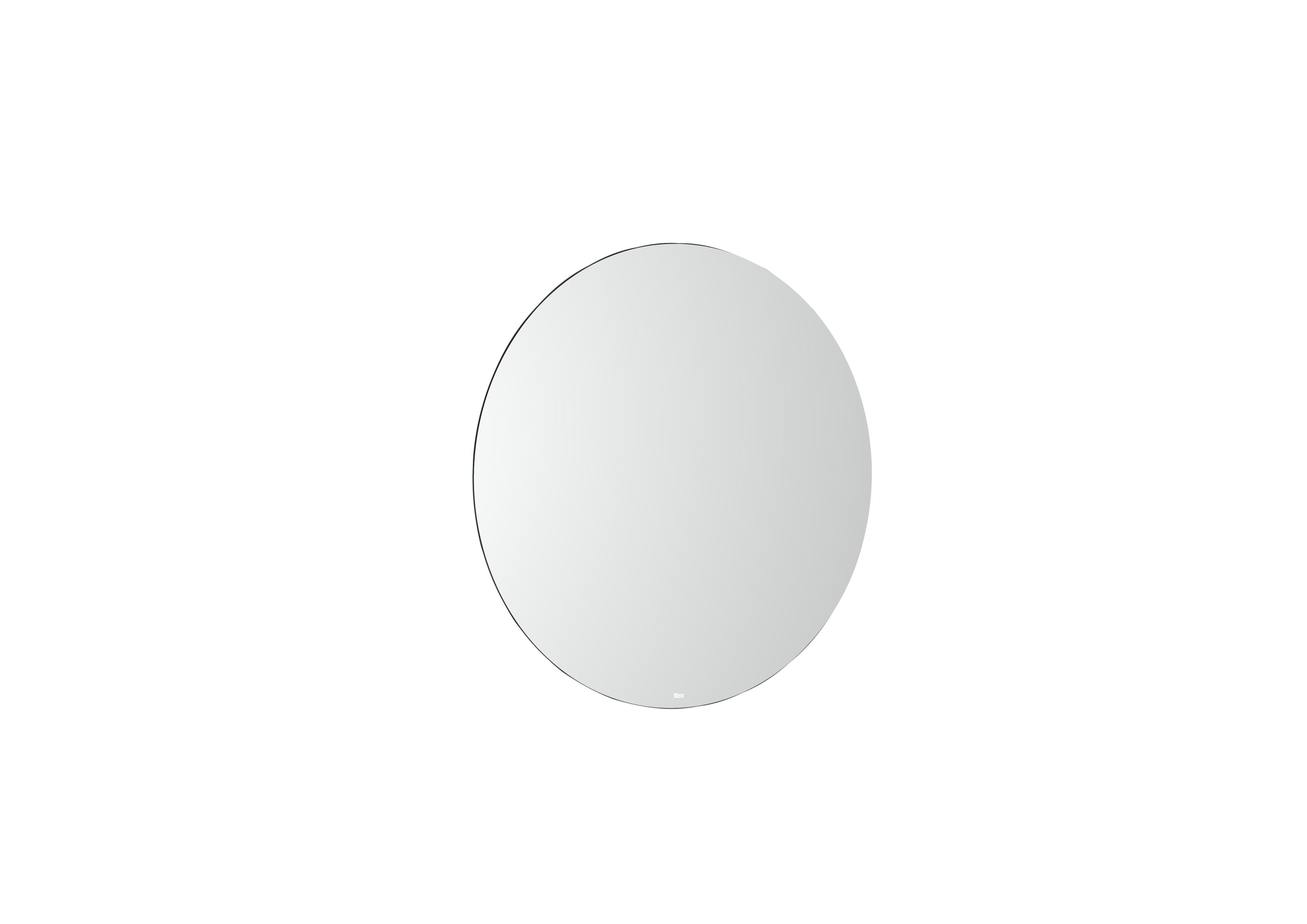 Round mirror with perimeter lighting. Colour temperature: 3000K
