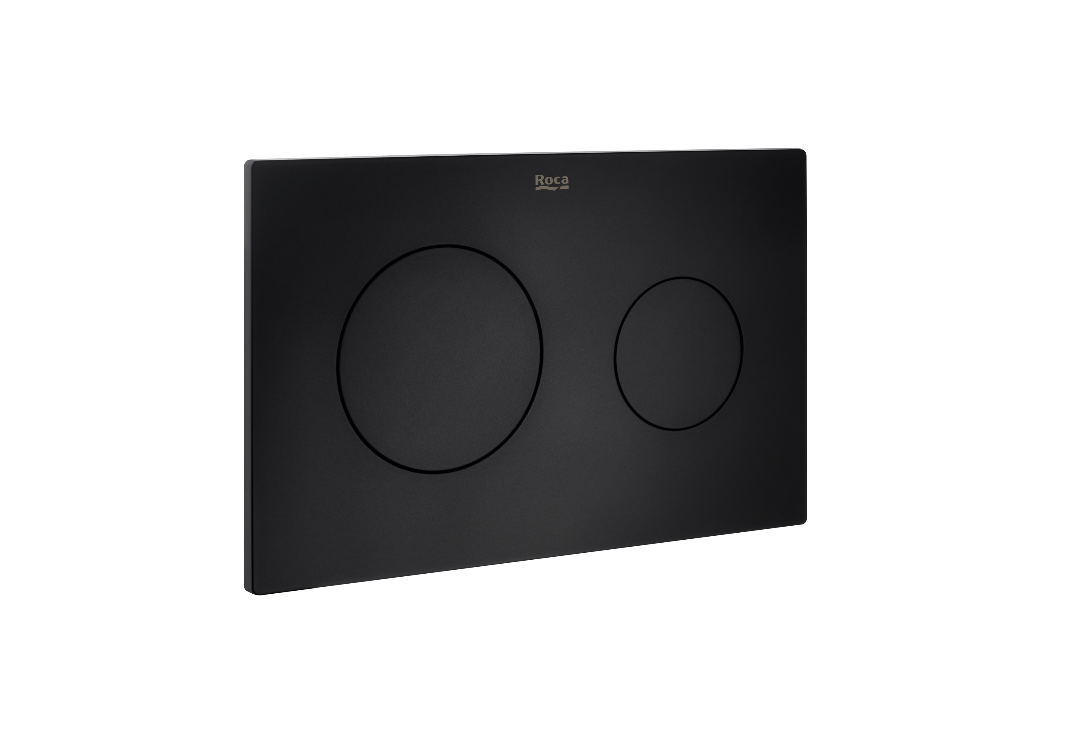 PL10 (DUPLO ONE) - Dual flush operating plate for concealed cistern (Matt finish) - Matt Black