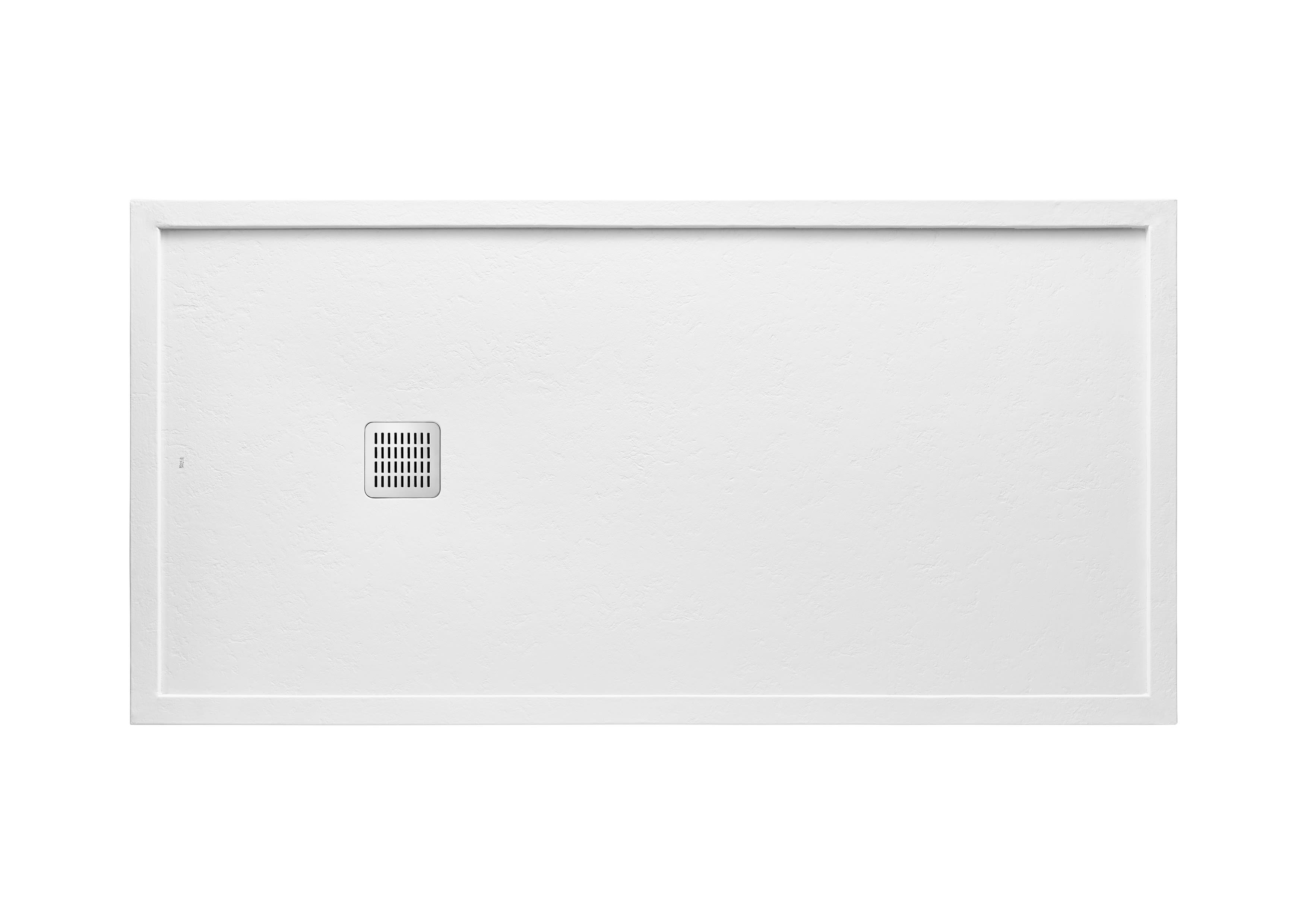 Superslim STONEX® shower tray with frame - White