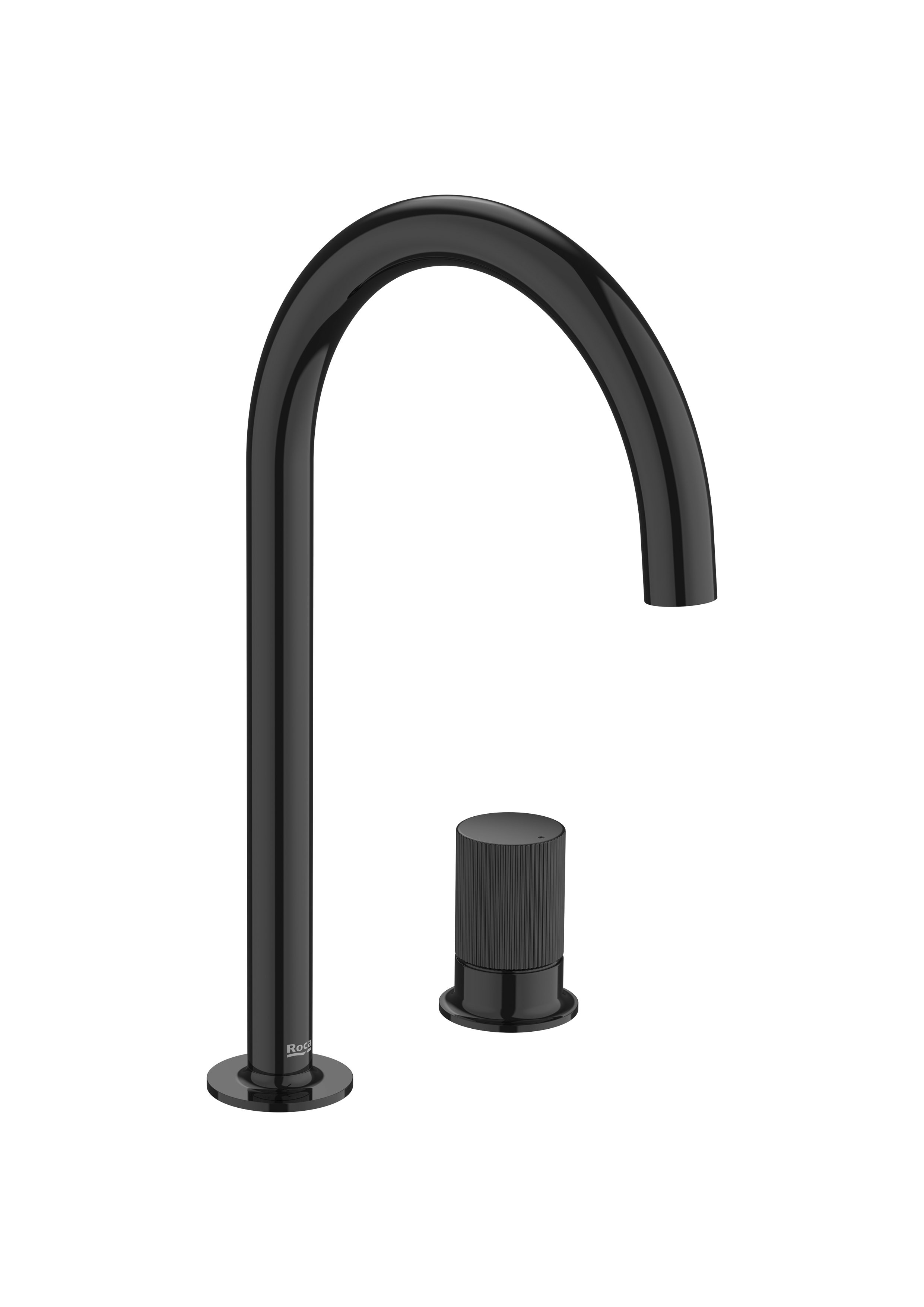Basin mixer smooth body