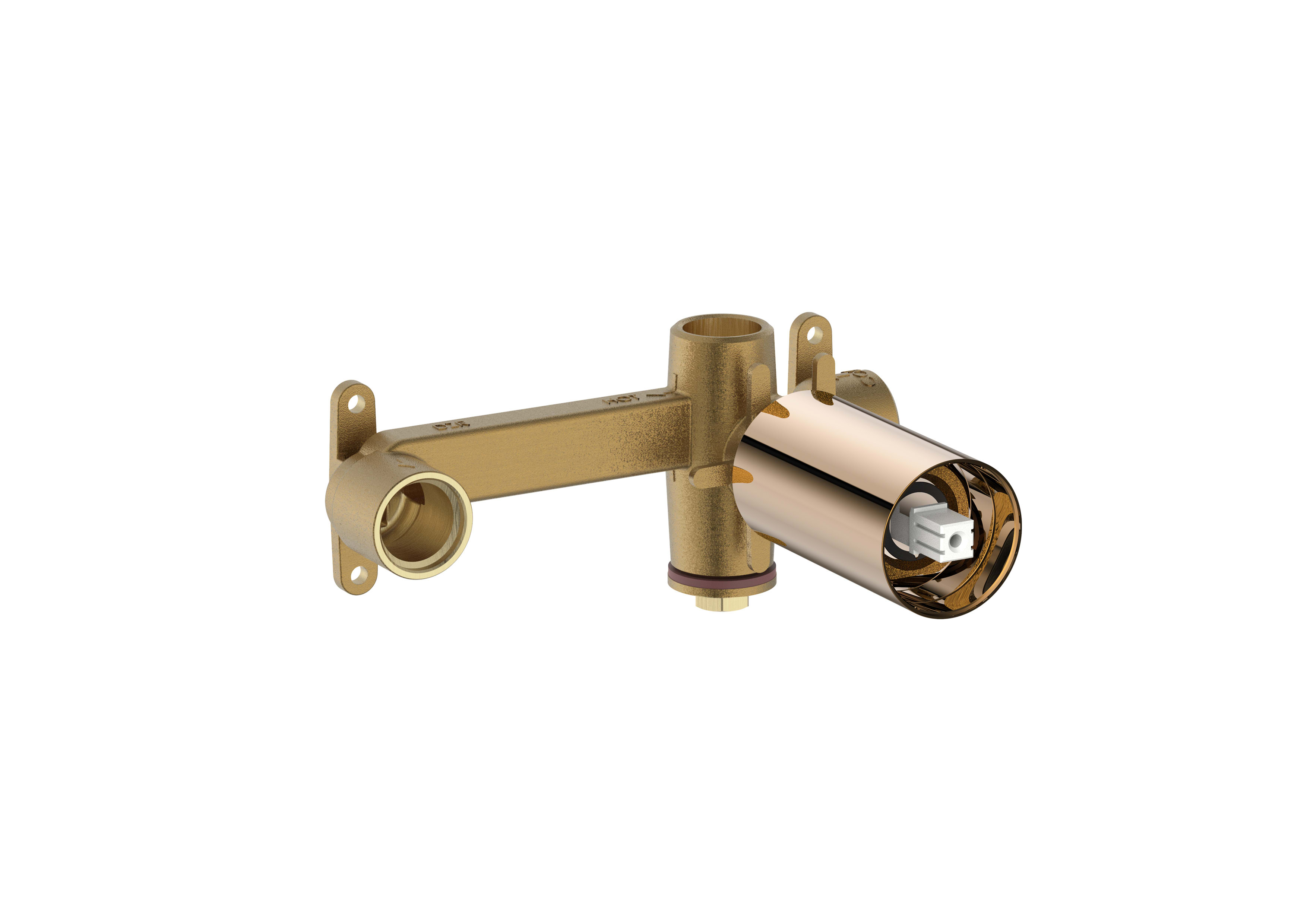 Built-in body for basin mixer - Rose gold