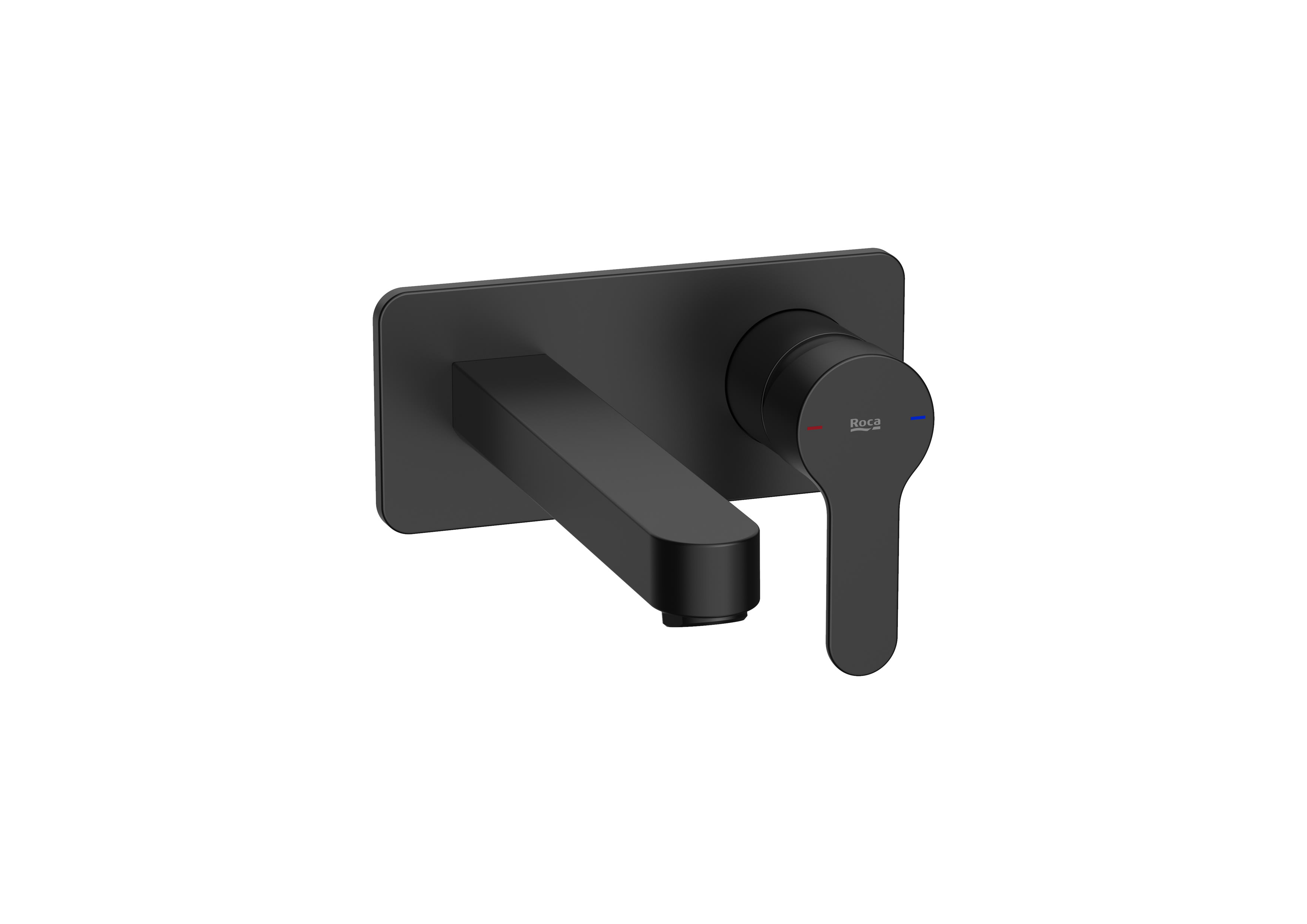 Built-in basin mixer, Cold Start - Matt Black
