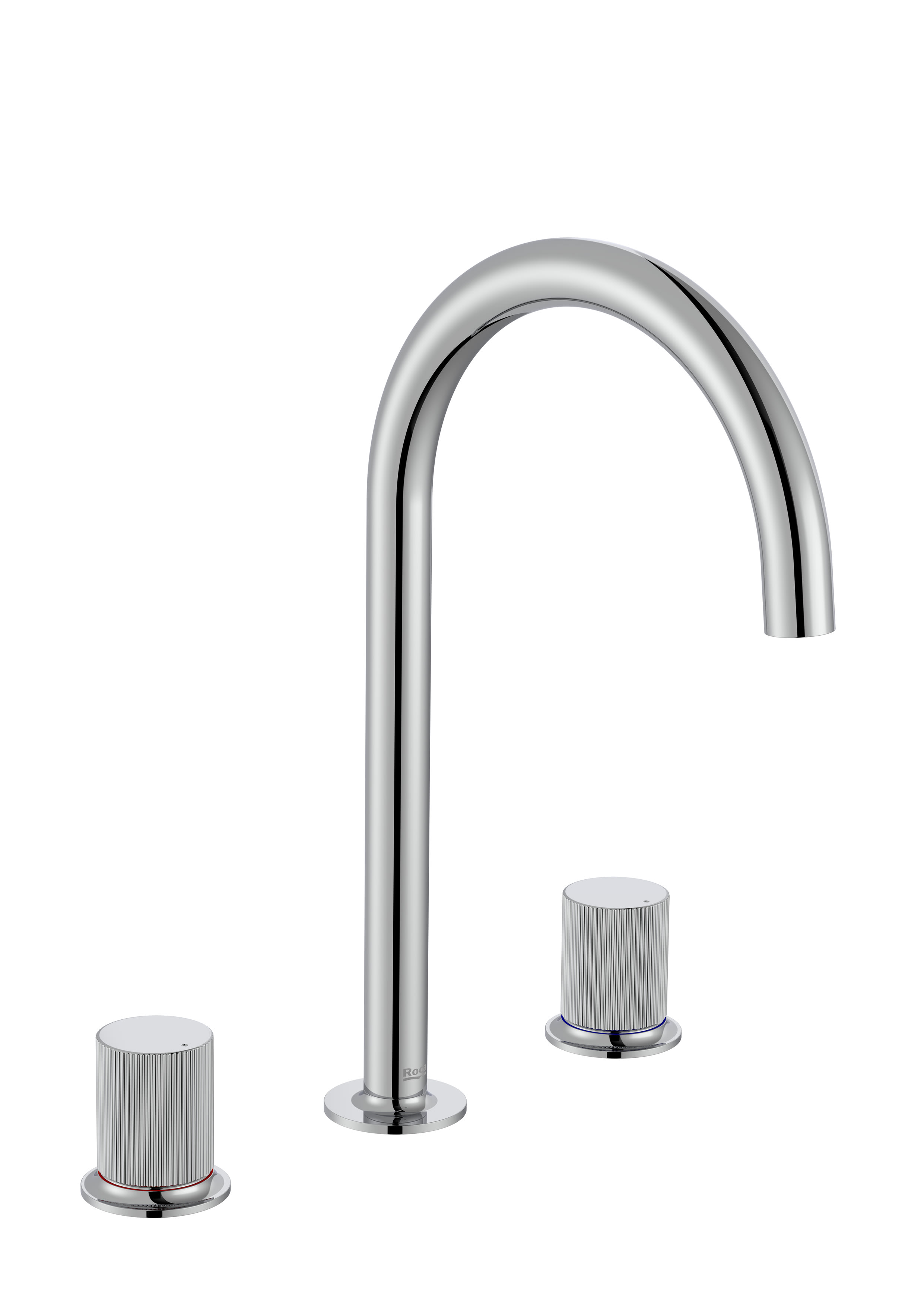 Basin mixer smooth body