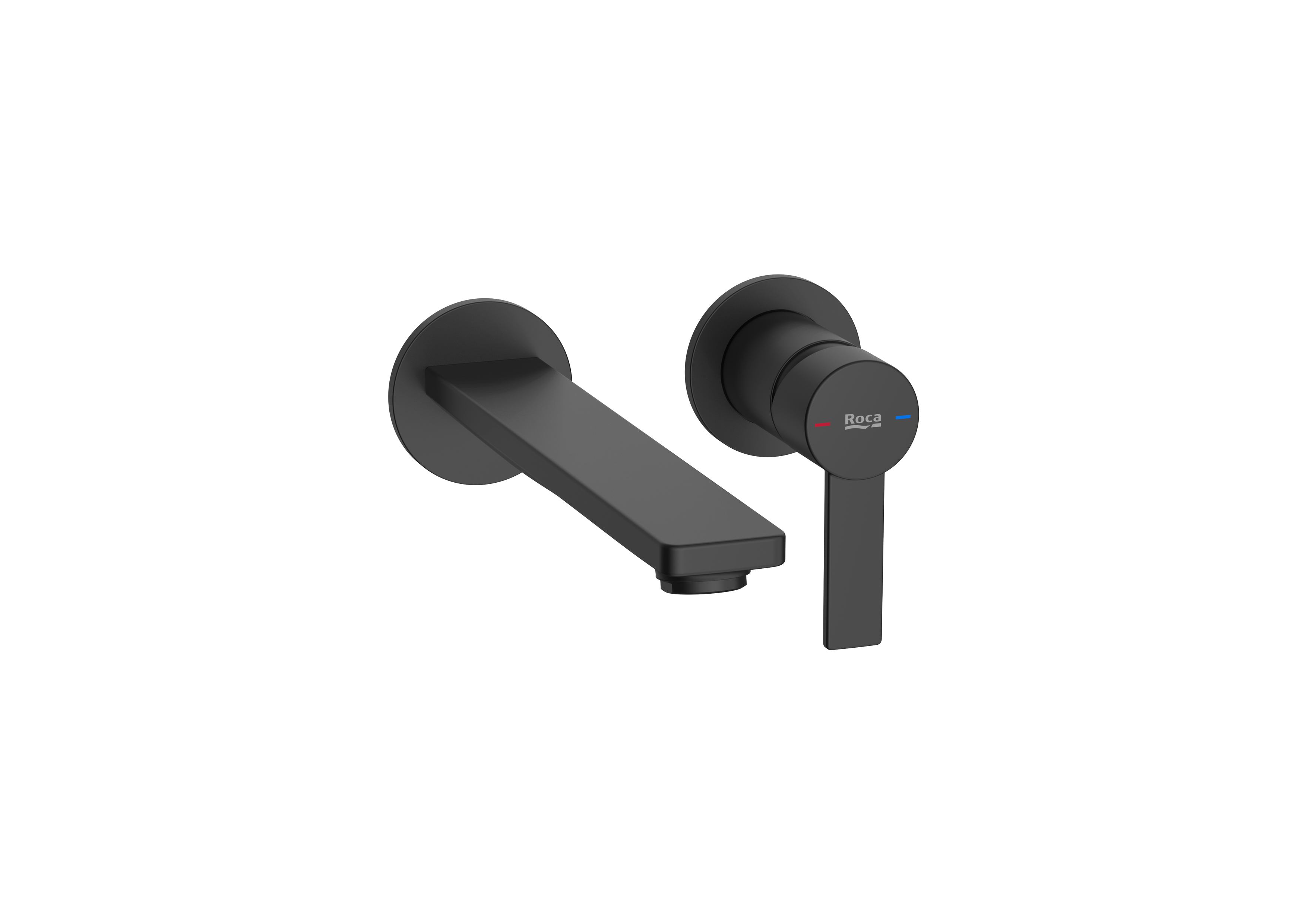 Built-in basin mixer. Universal built-in body required A5E3503..0. Pop-up waste not included - Matt Black