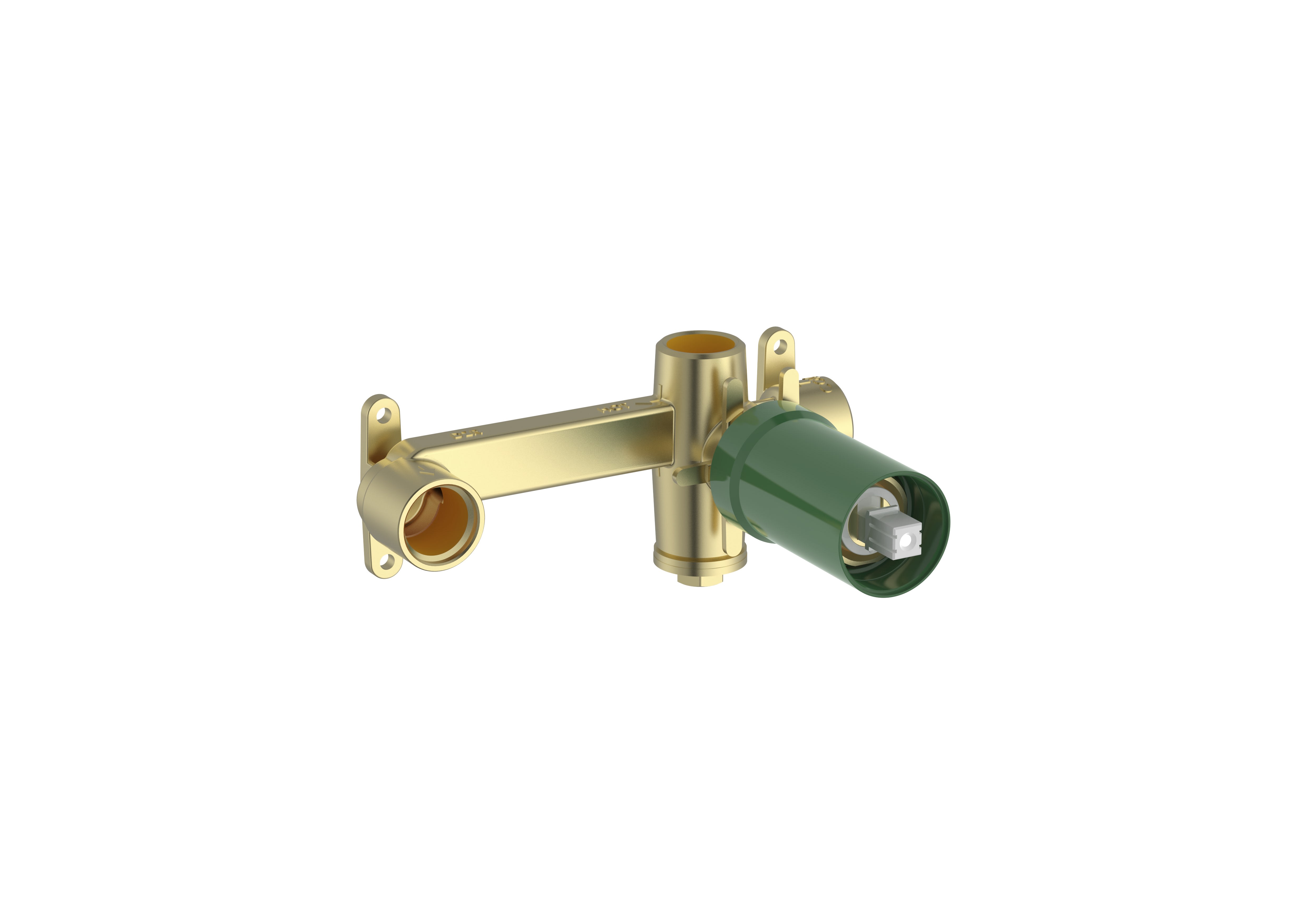 Built-in body for basin mixer
