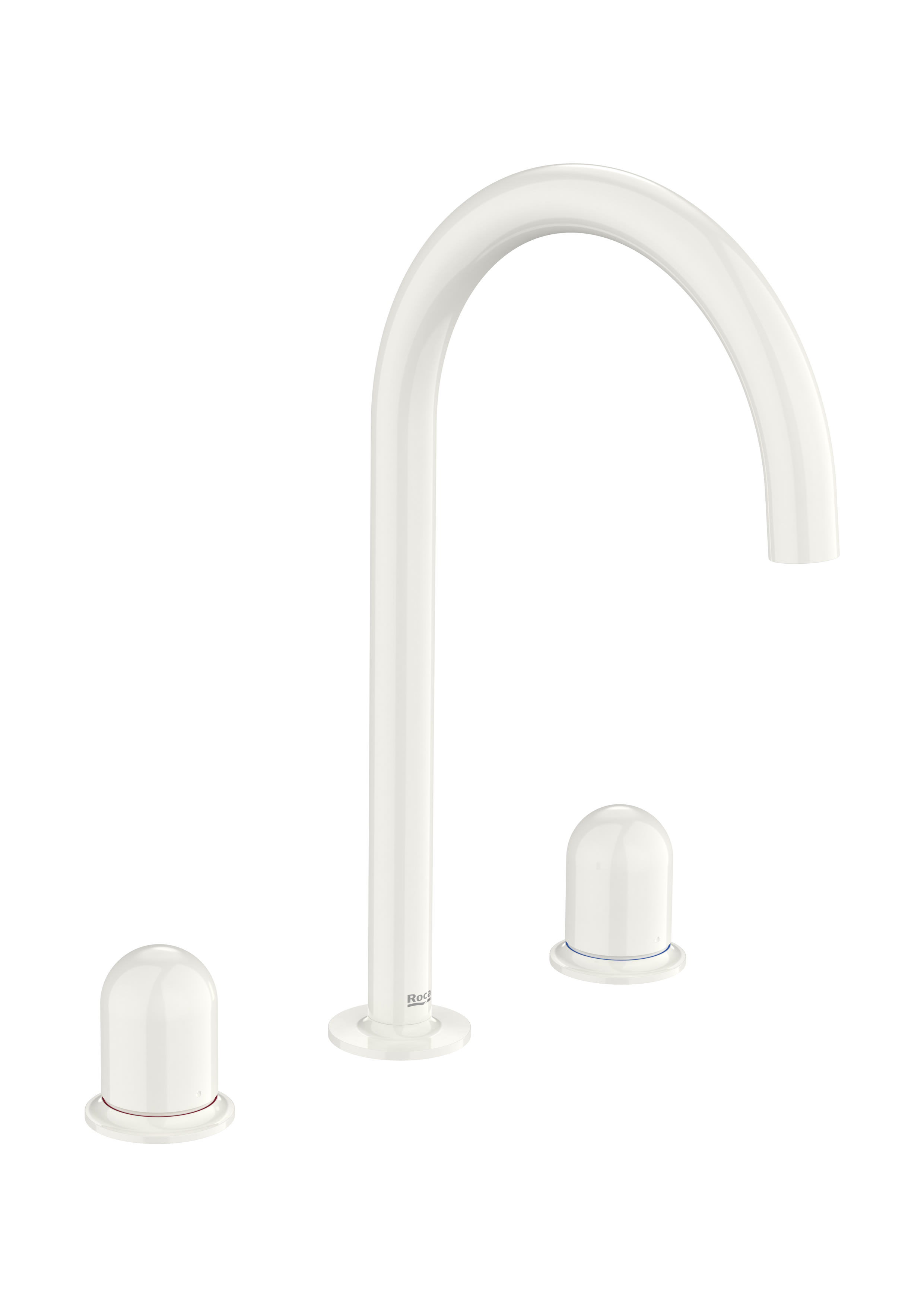 Basin mixer smooth body