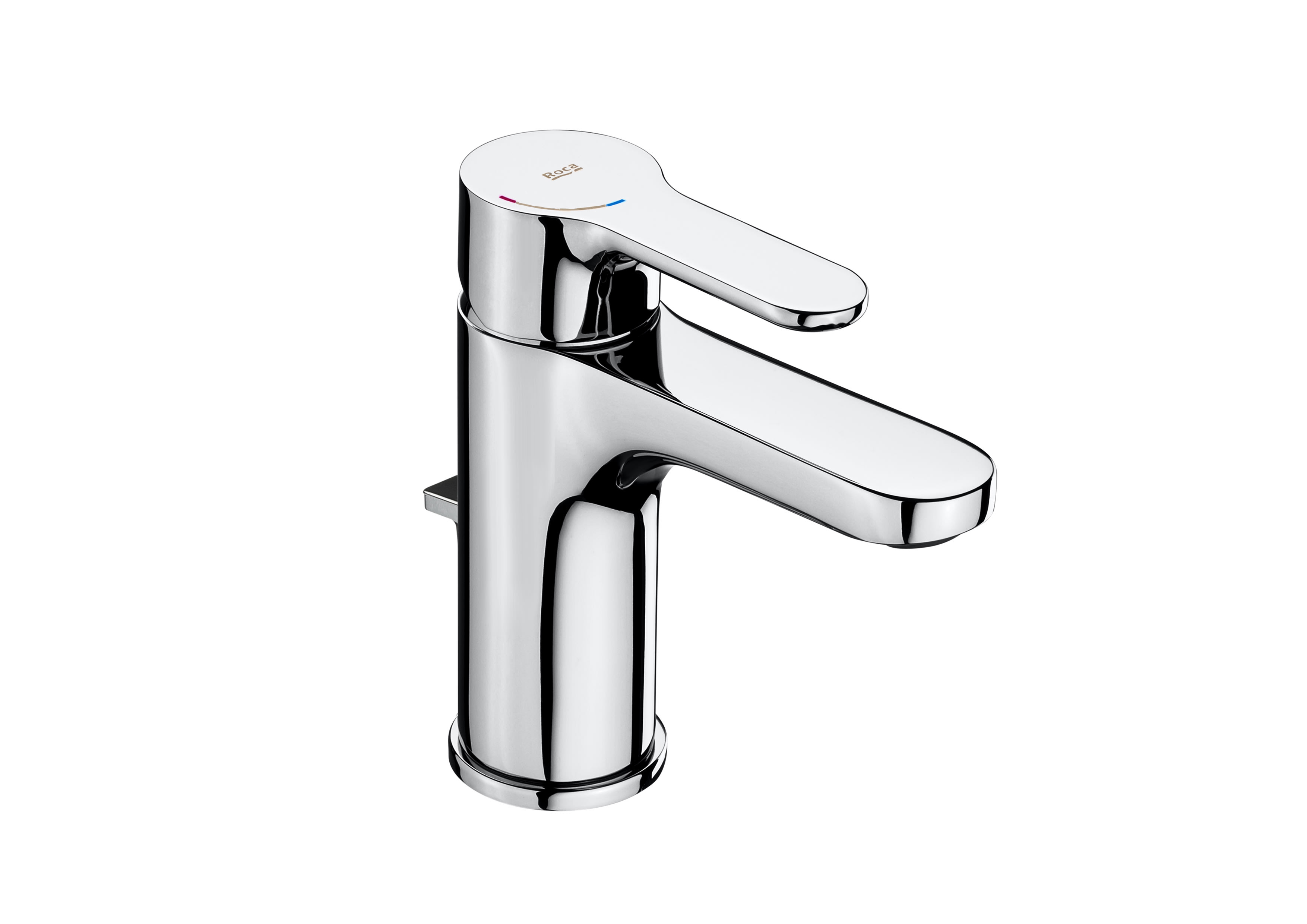 Basin mixer with pop-up waste, Cold Start, XL handle