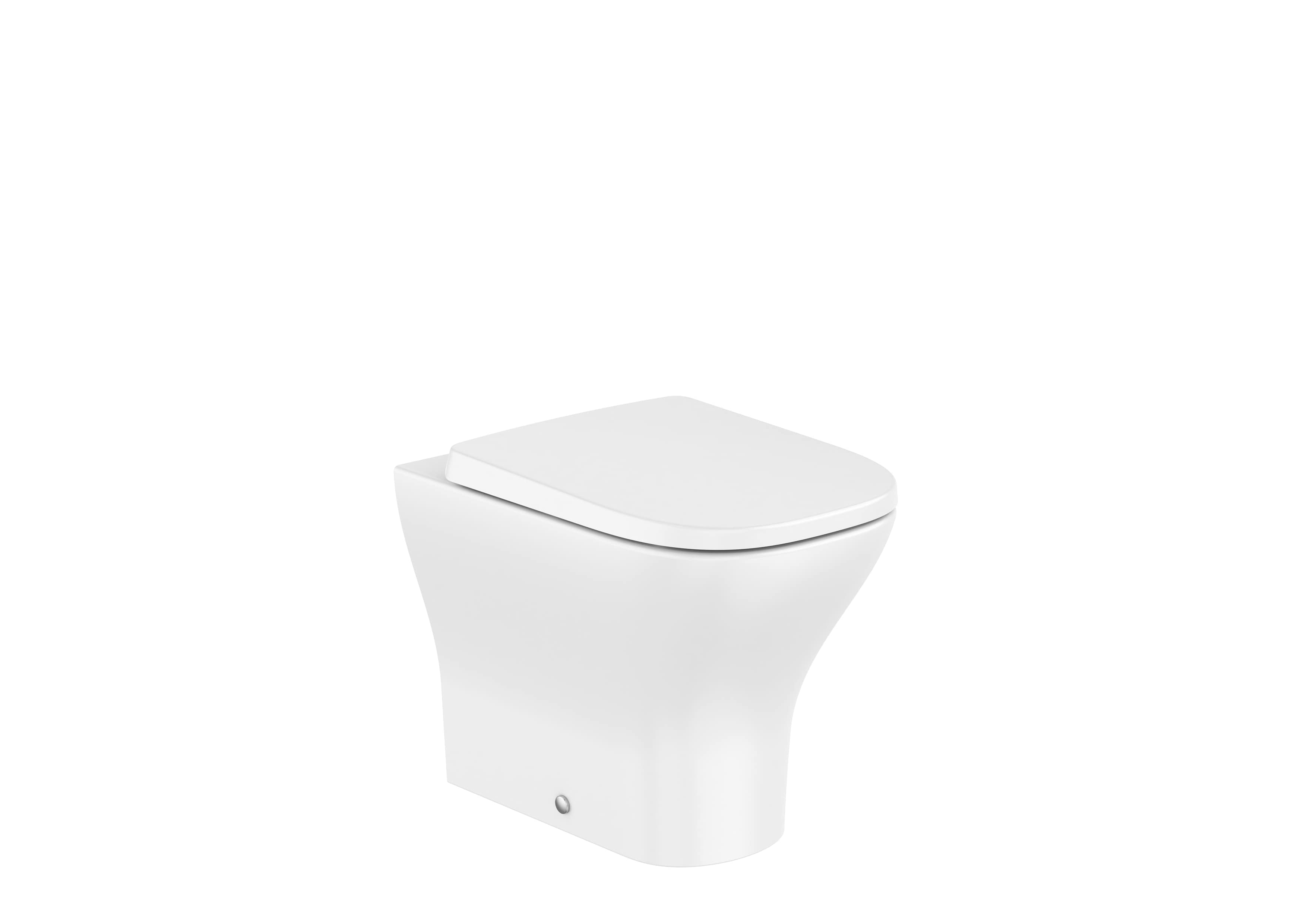 Floor Standing Back to Wall Toilet with Roca Rimless® Vortex (Pan Only)