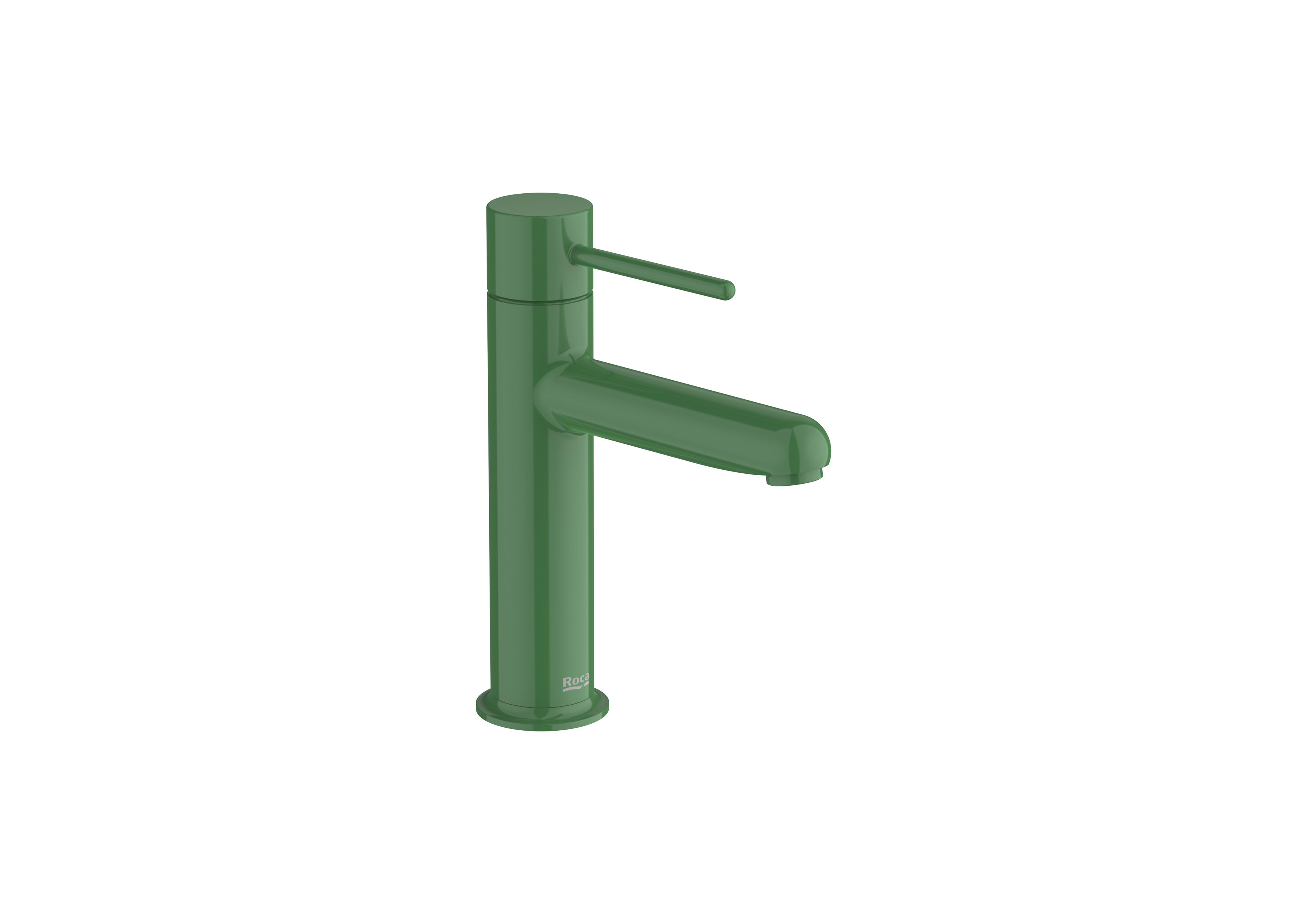 Basin mixer smooth body with Pin handle. S-SIZE - Mint Green