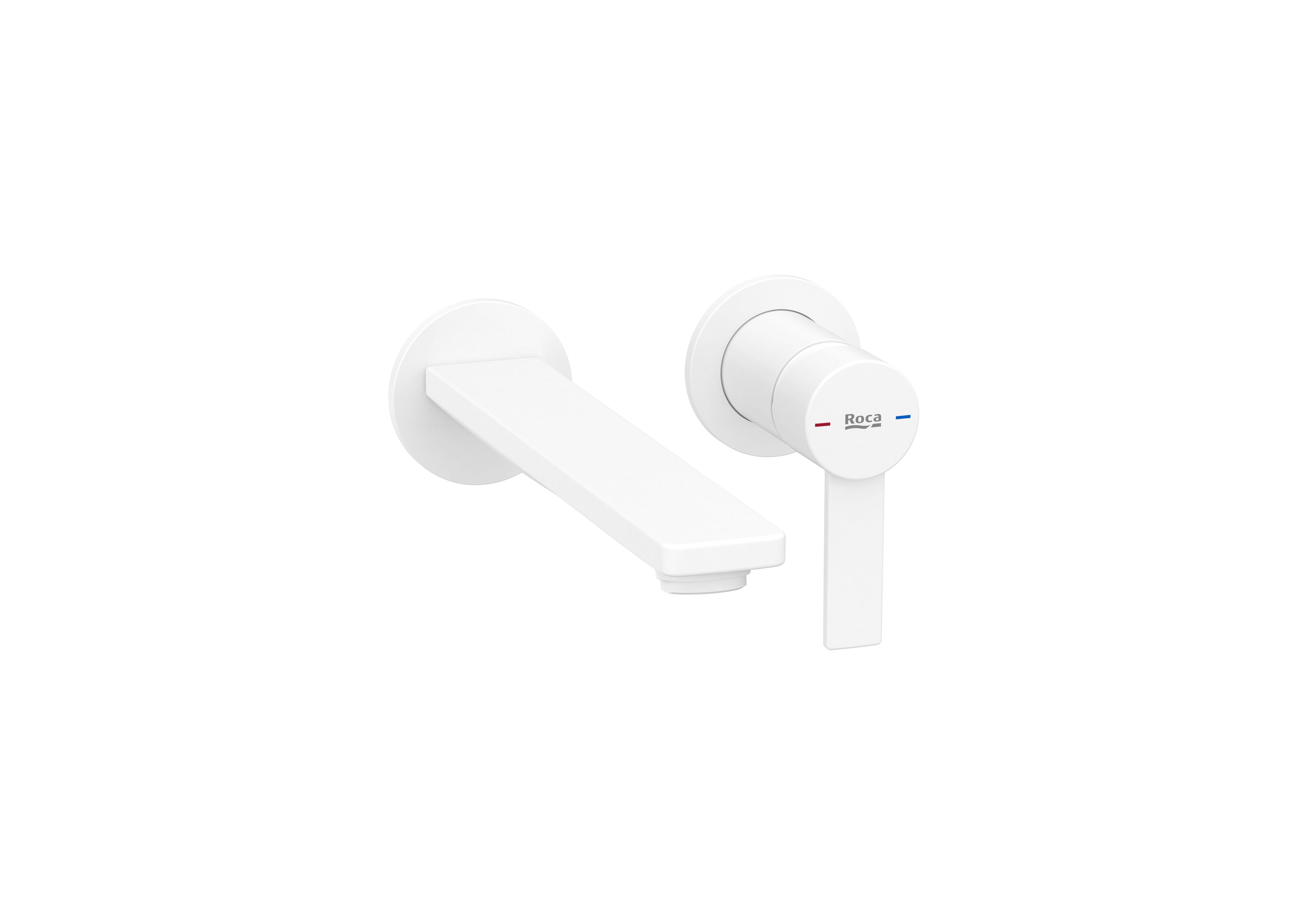 Built-in basin mixer. Universal built-in body required A5E3503..0. Pop-up waste not included - Matt White