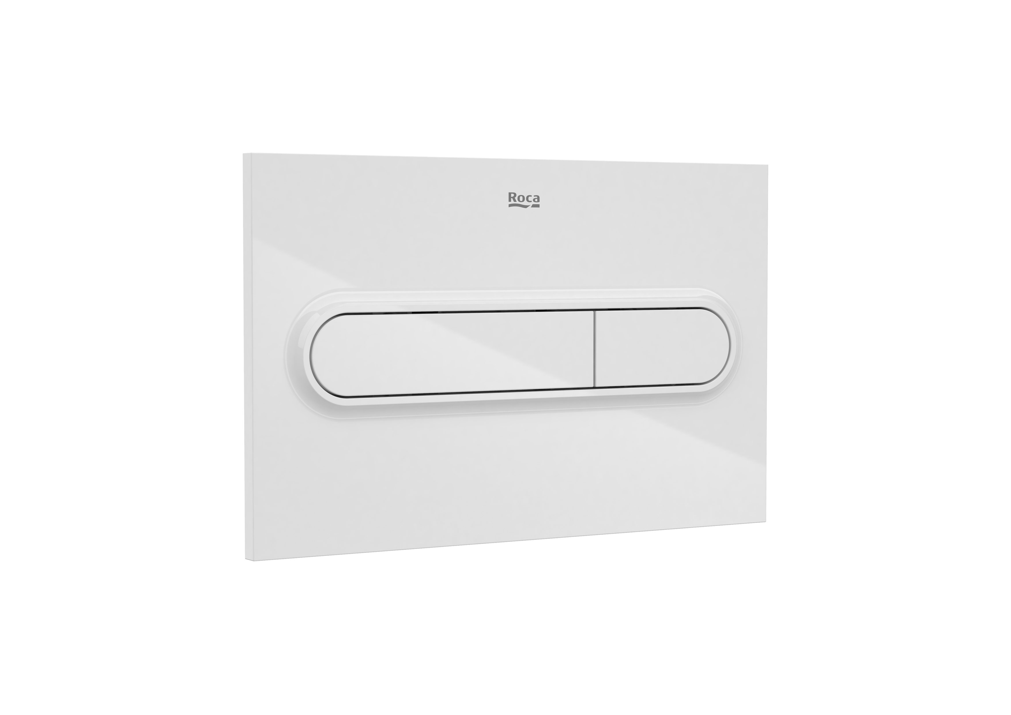 PL1 (DUPLO ONE) - Dual flush operating plate for concealed cistern - White