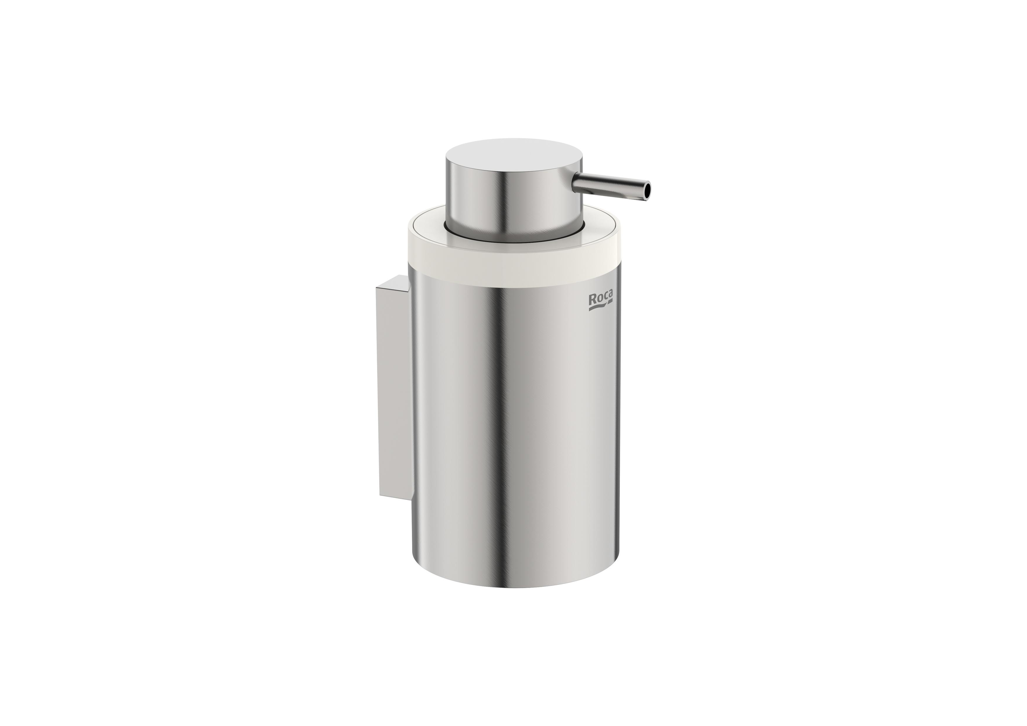 Wall-mounted Soap Dispenser - Stainless Steel Finish