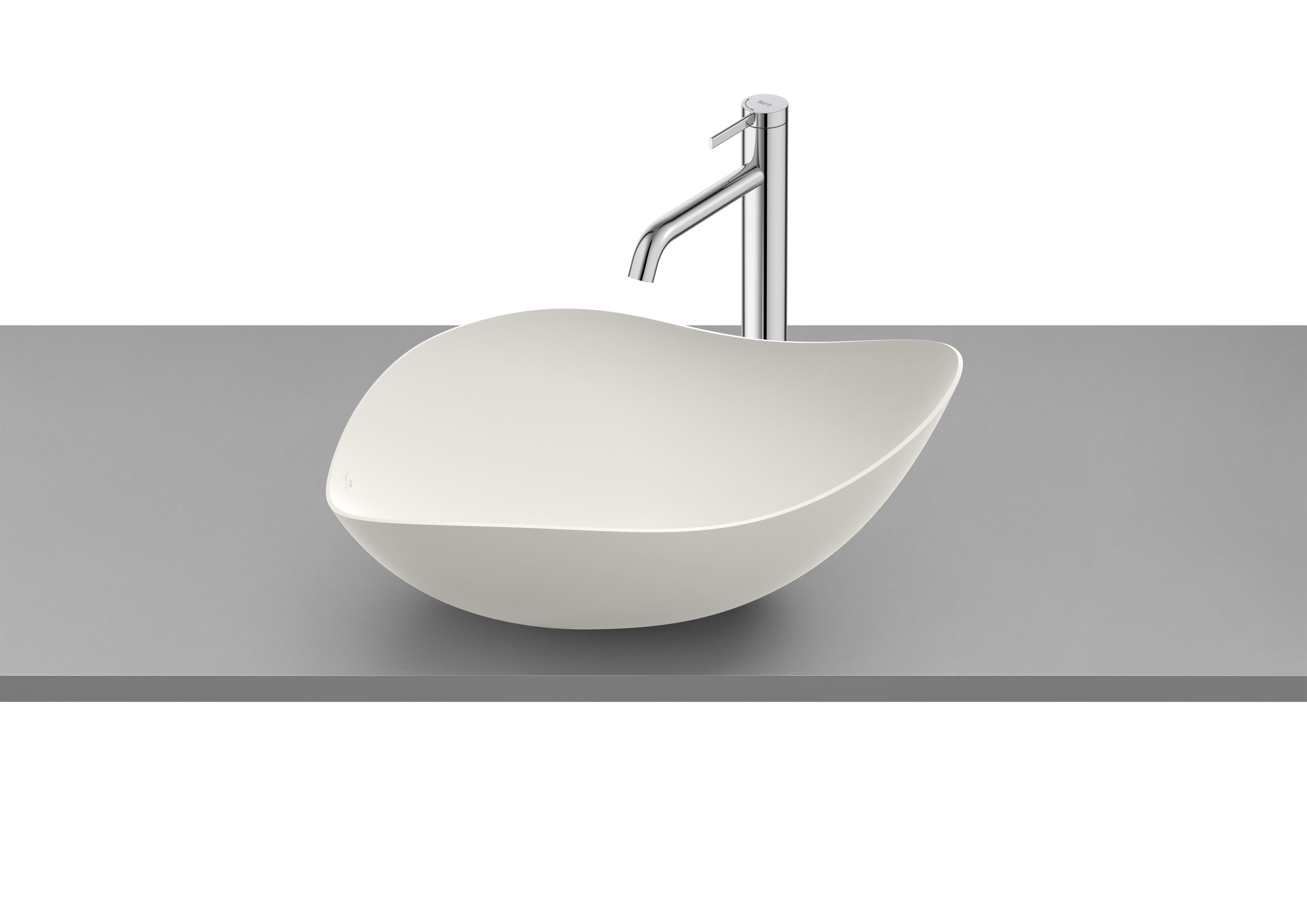 FINECERAMIC® over countertop basin - Beige