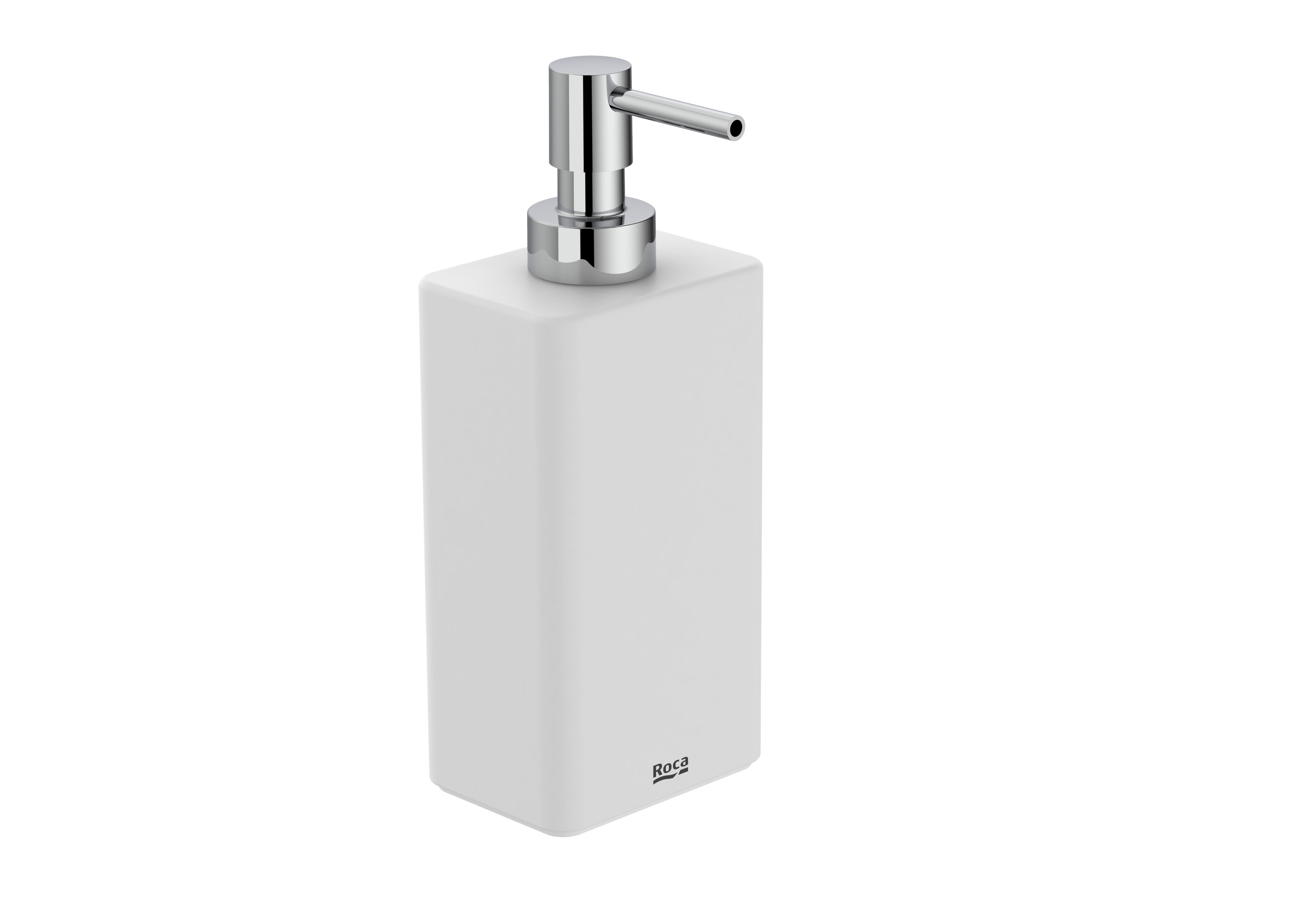 Over countertop soap dispenser - White