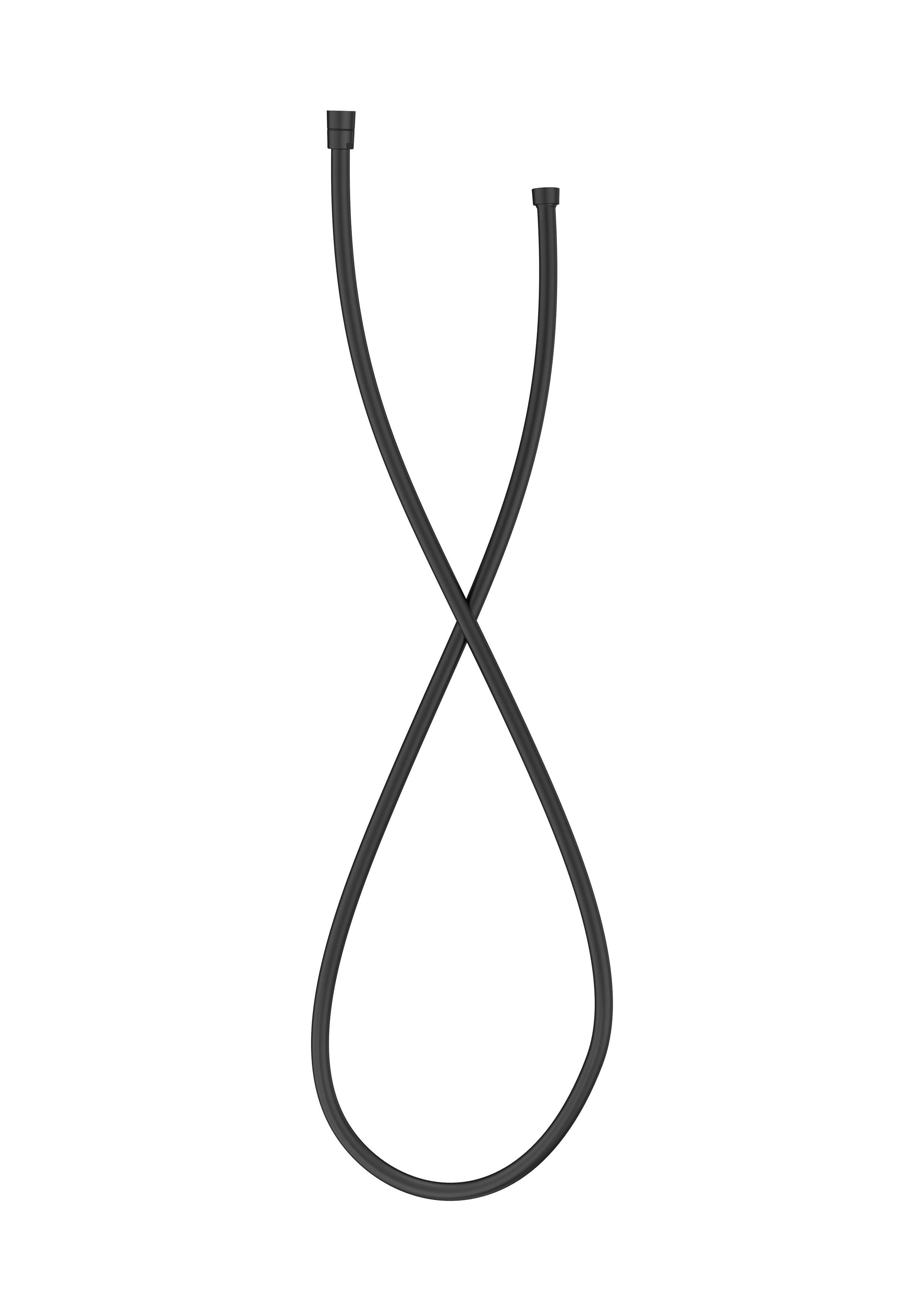 Flexible 1.5m Shower Hose (anti-twist) - Matt Black