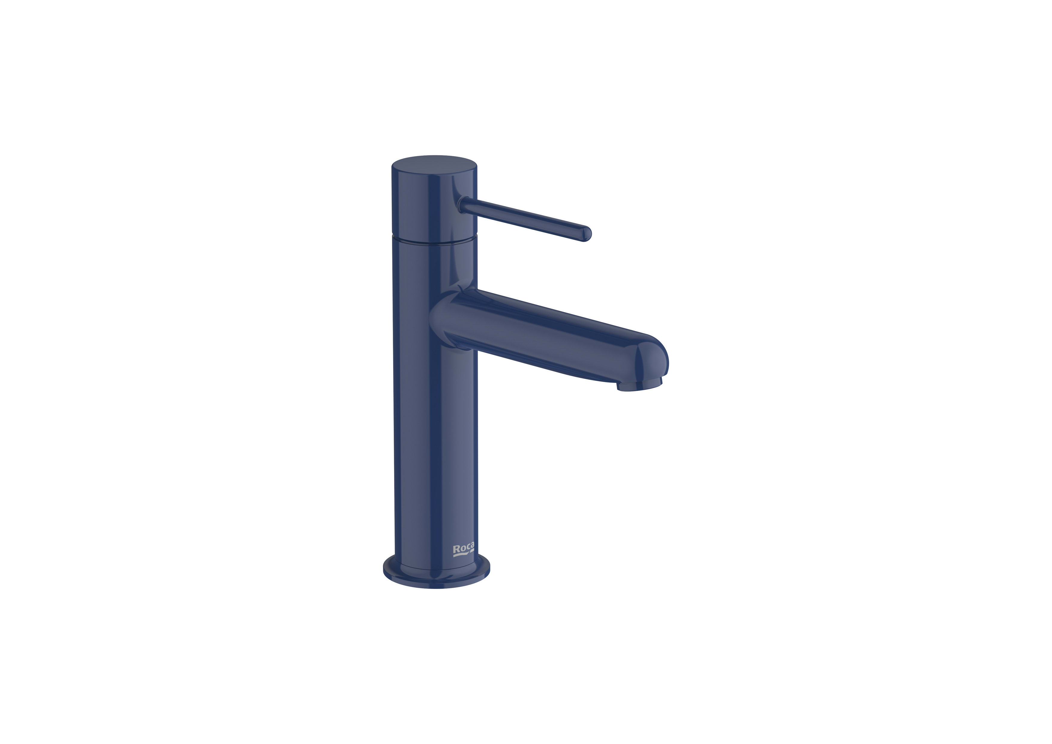 Basin mixer smooth body with Pin handle. S-SIZE - Cobalt Blue