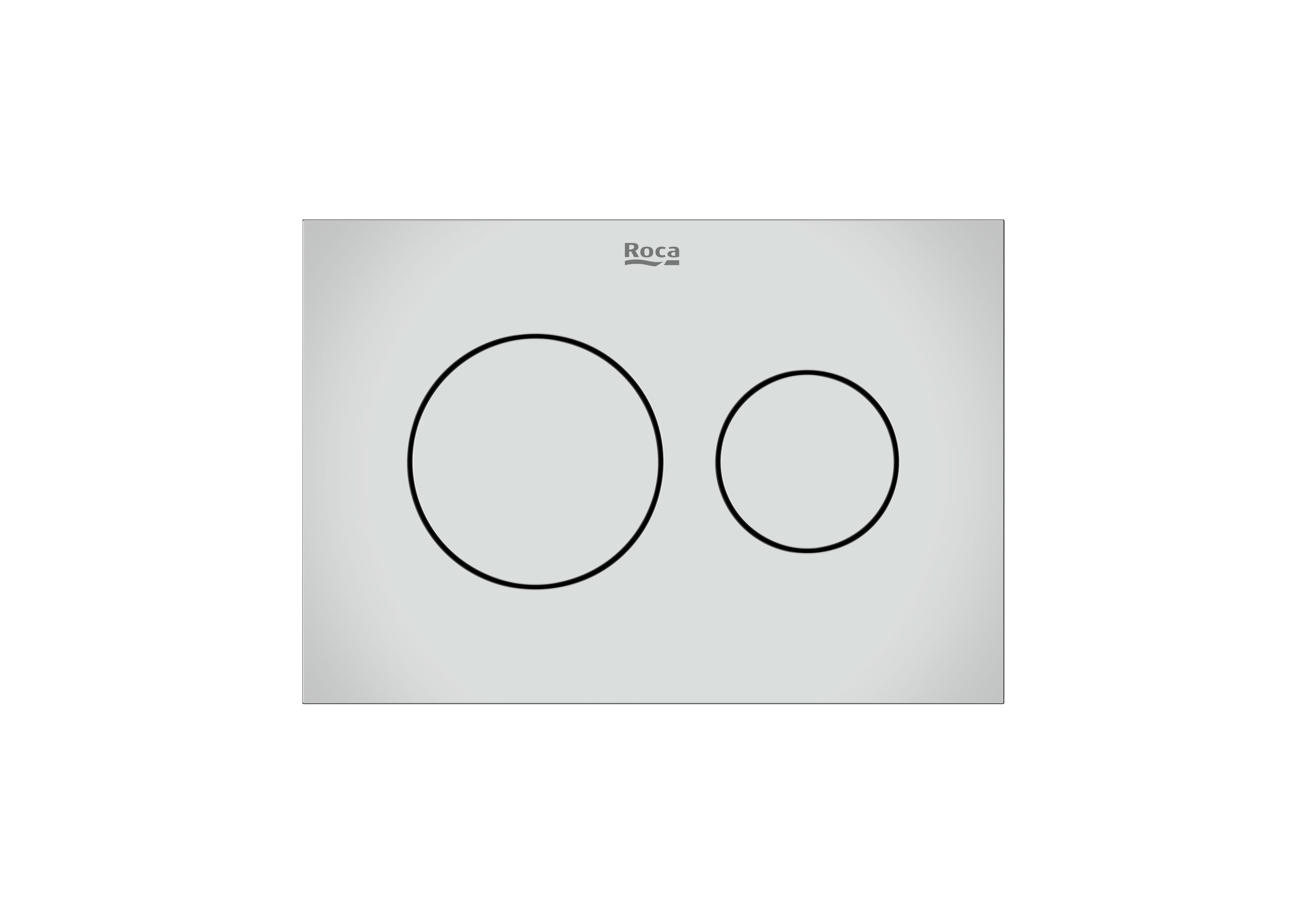 PS3 (DUPLO S) - Dual flush operating plate for concealed cistern. Cable technology. No tools required for installation. - Chrome