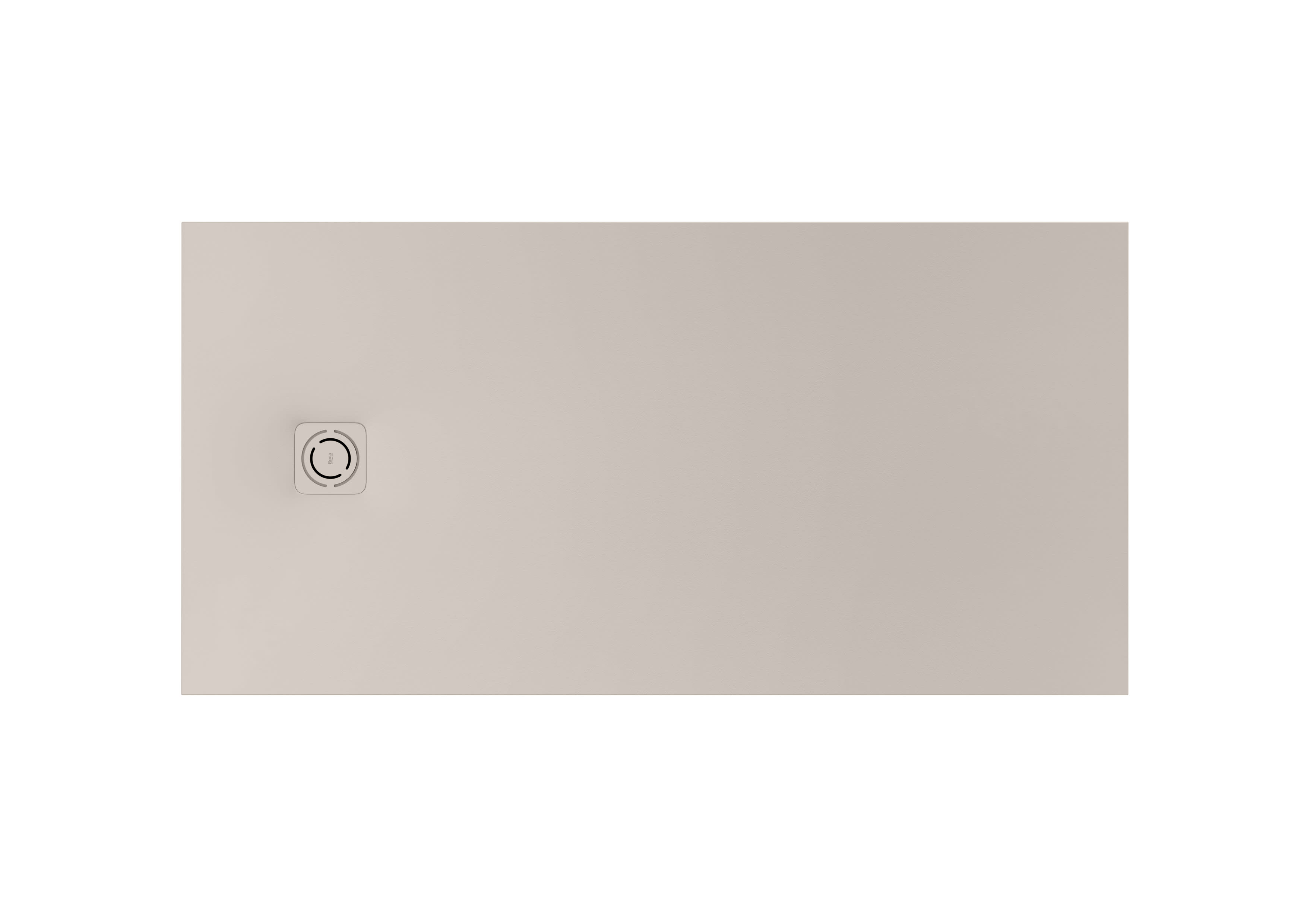 Superslim STONEX® rectangular shower tray without drain - Beige