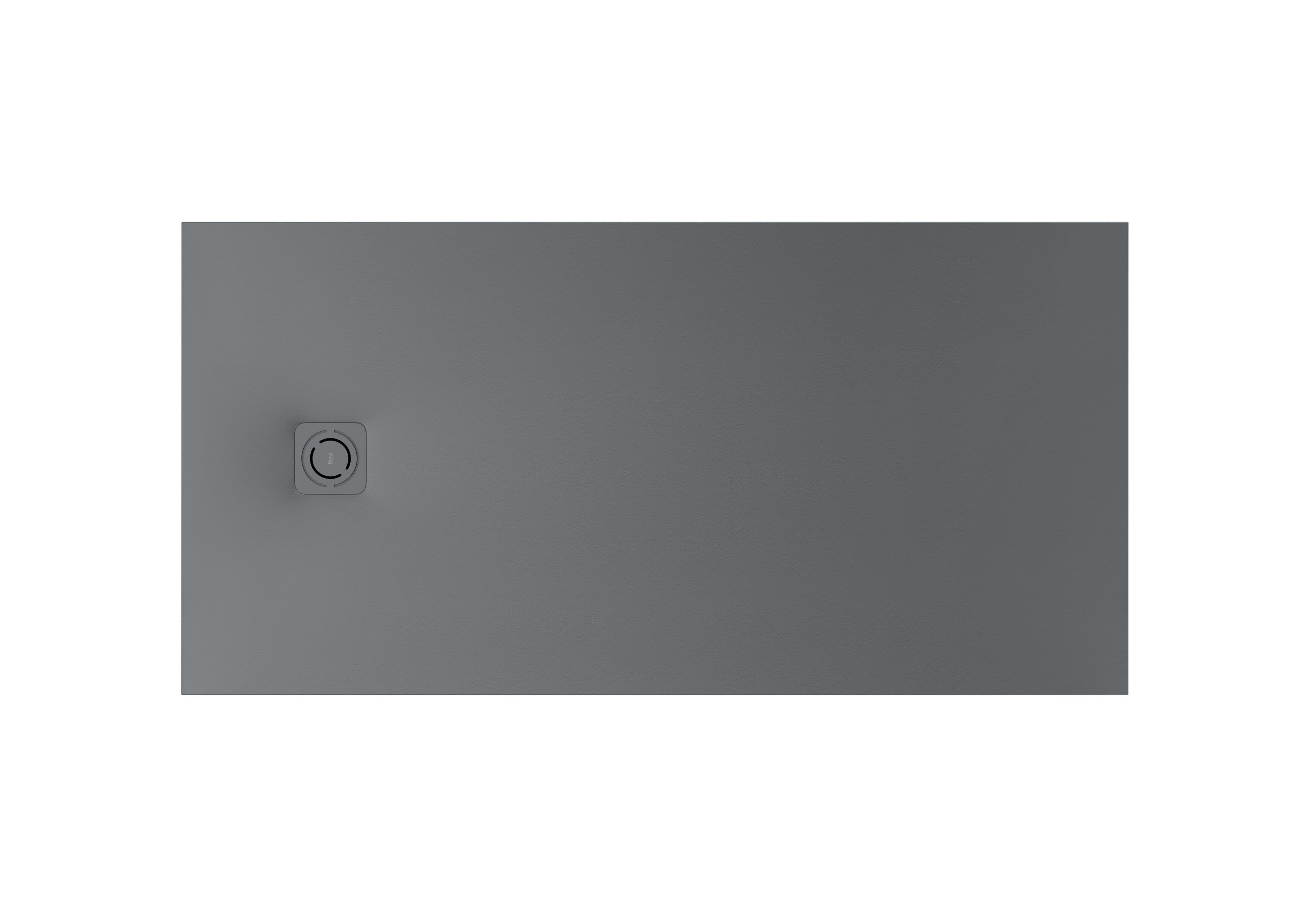 Superslim STONEX® rectangular shower tray without drain - Slate