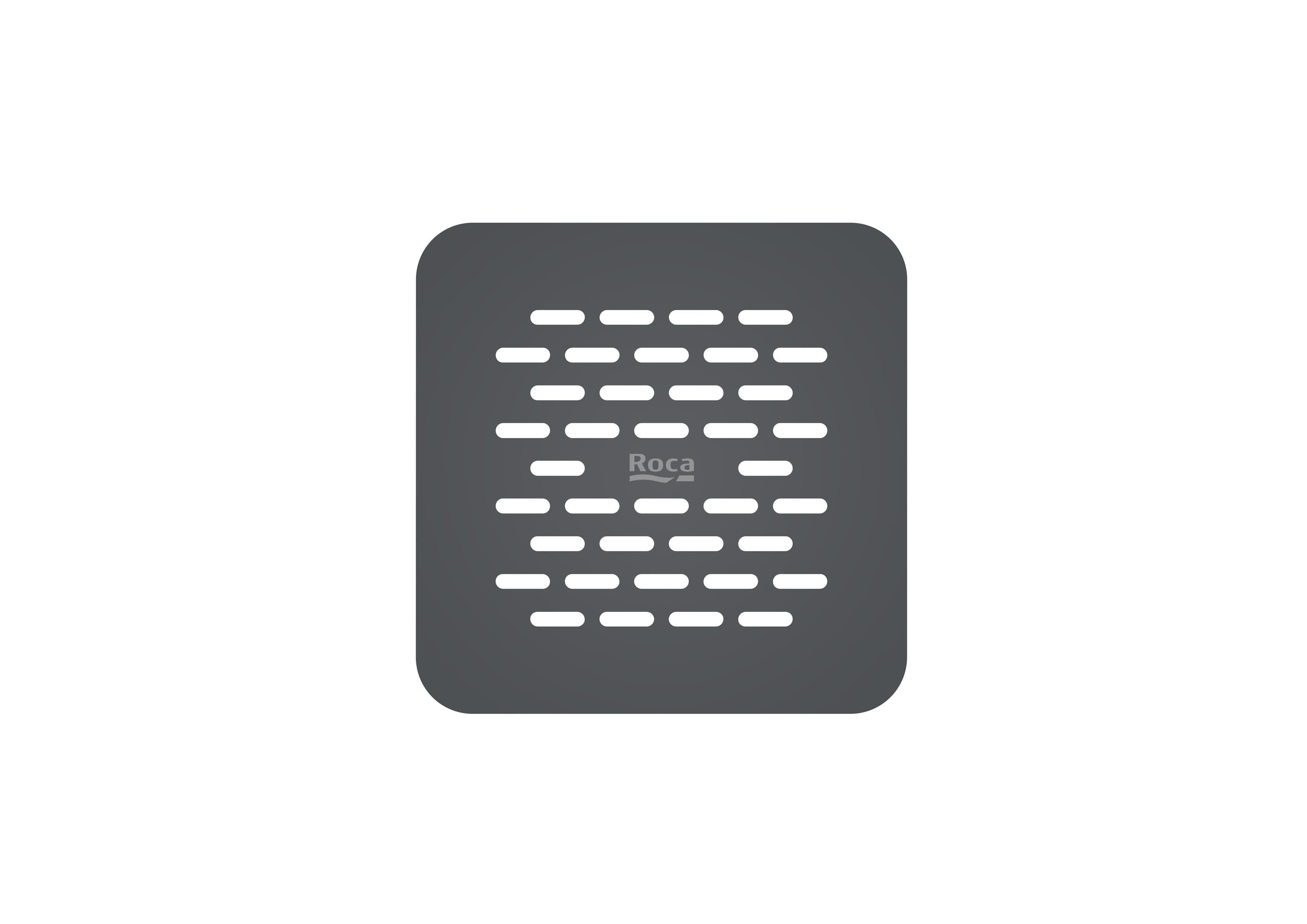 Brick - Stainless steel coloured grid for Terran-N - Slate