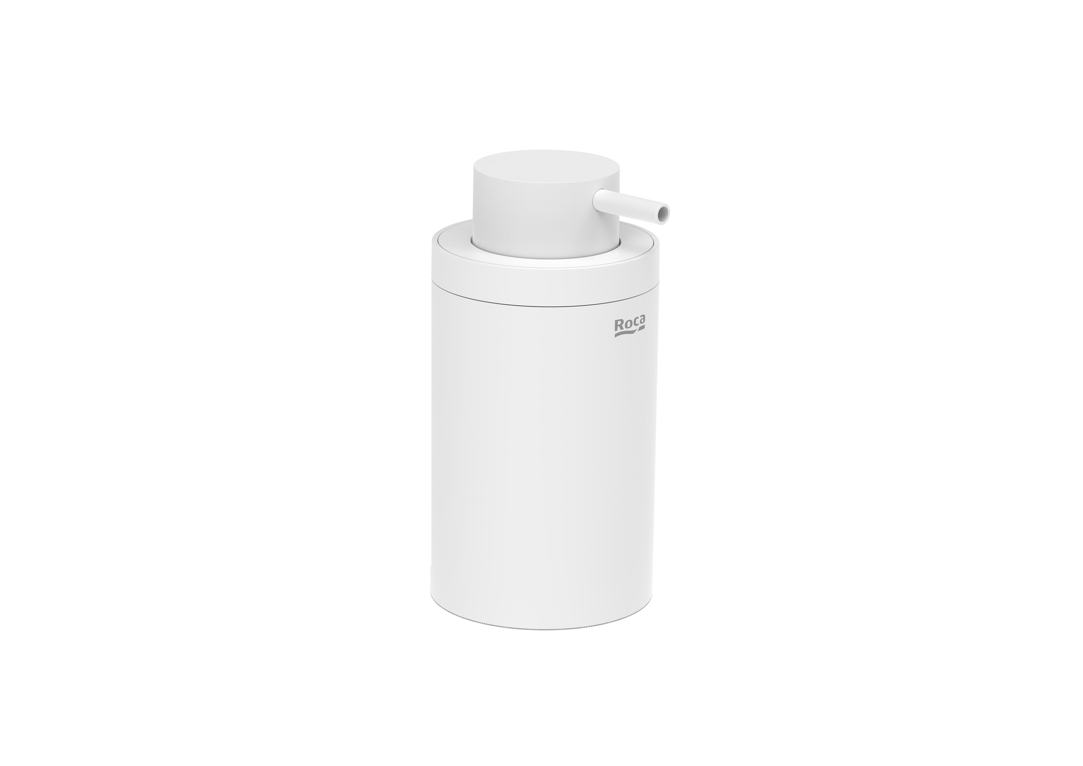 Round - Soap dispenser - Matt White