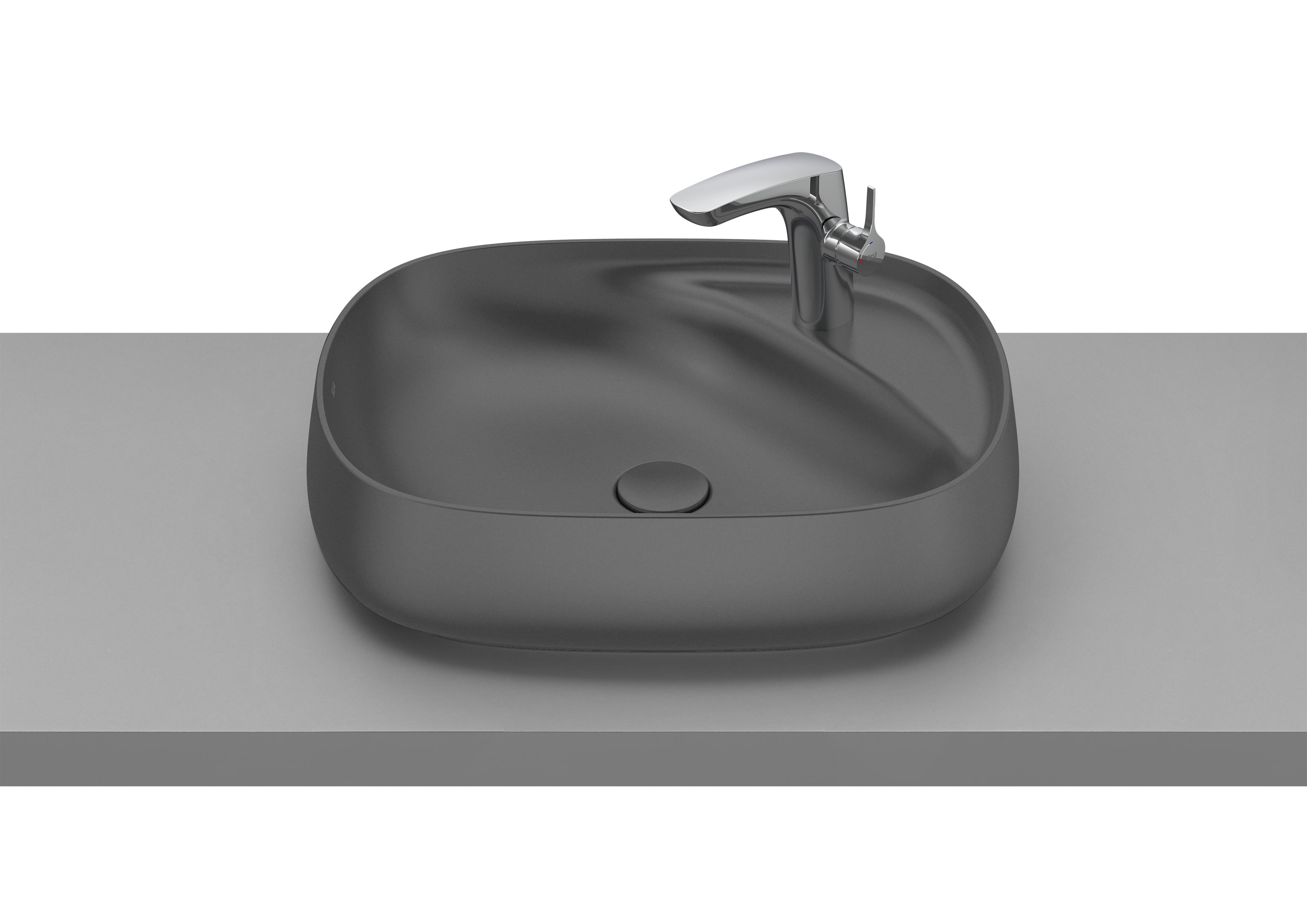 Over countertop FINECERAMIC® basin - Onyx