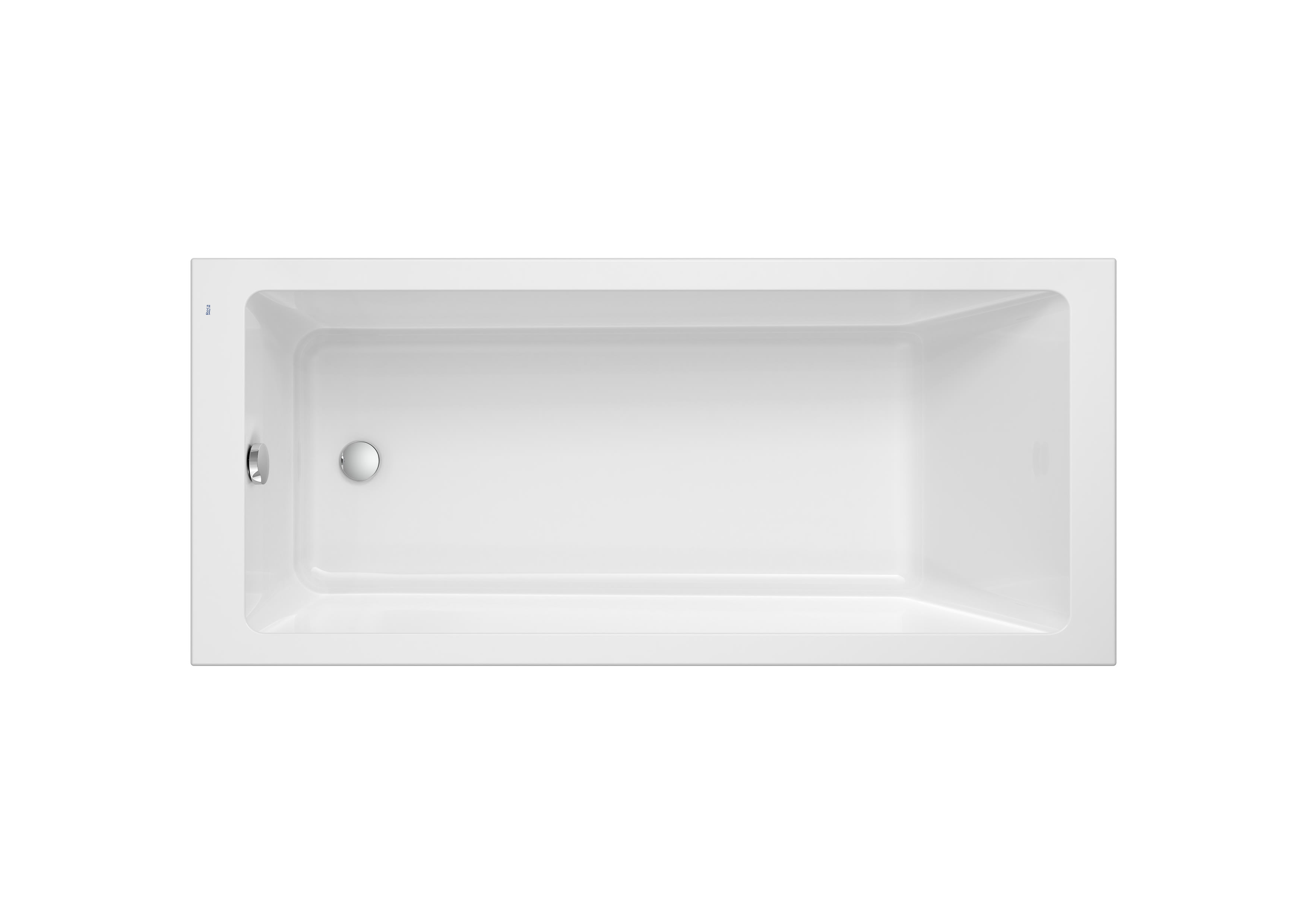 Acrylic single ended bath (with feet)