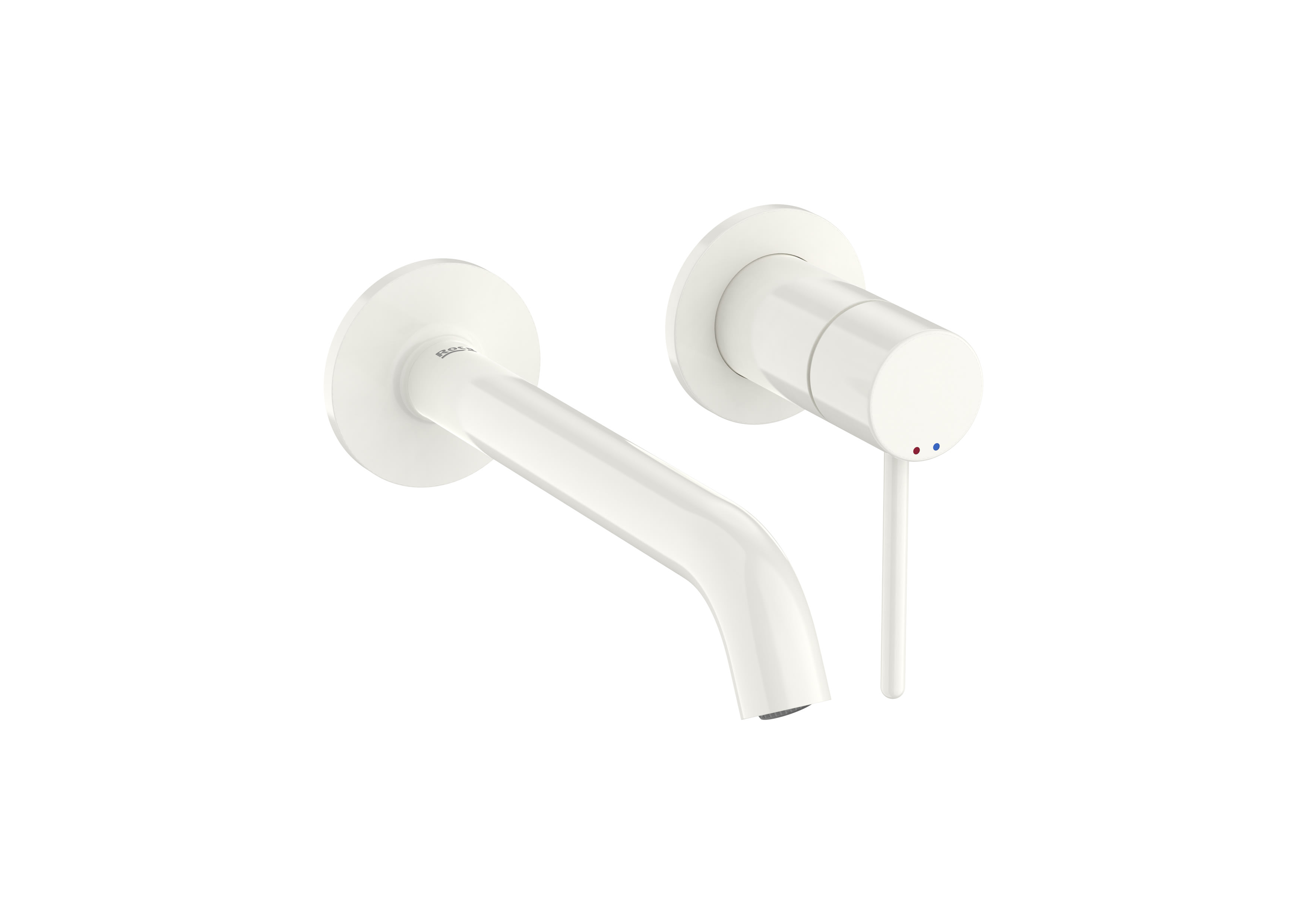 Built-in basin mixer with Pin handle. To be completed with built-in body A5E3502..0 - Glossy White