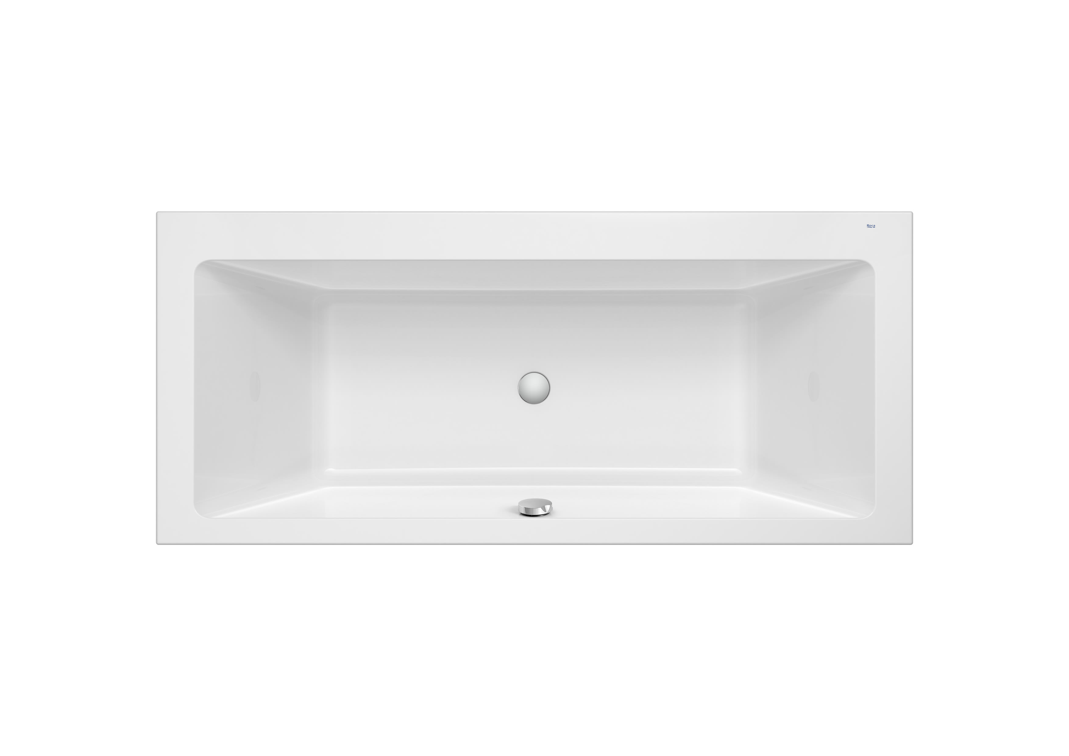 Acrylic double ended bath (with feet)
