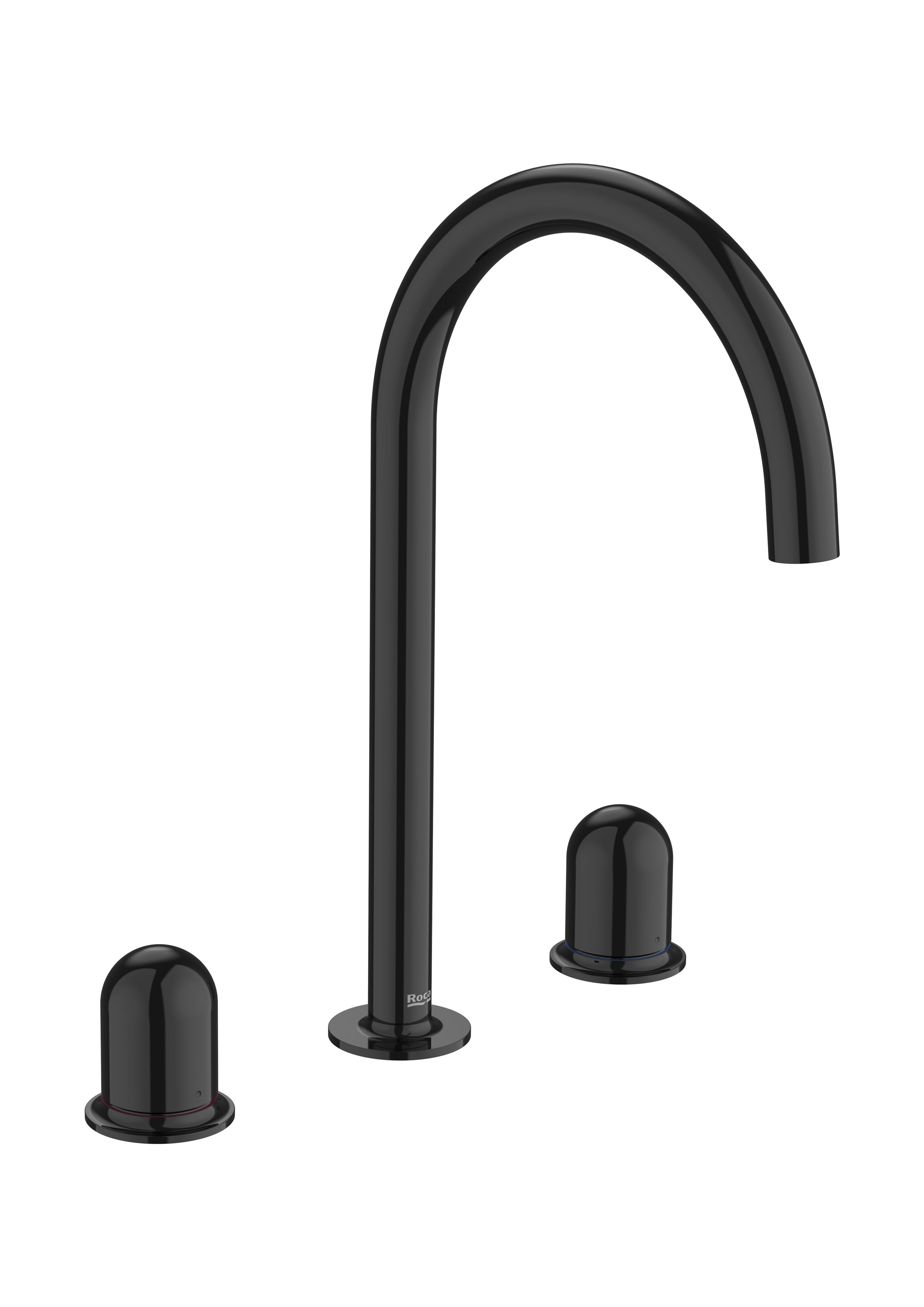 Basin mixer smooth body