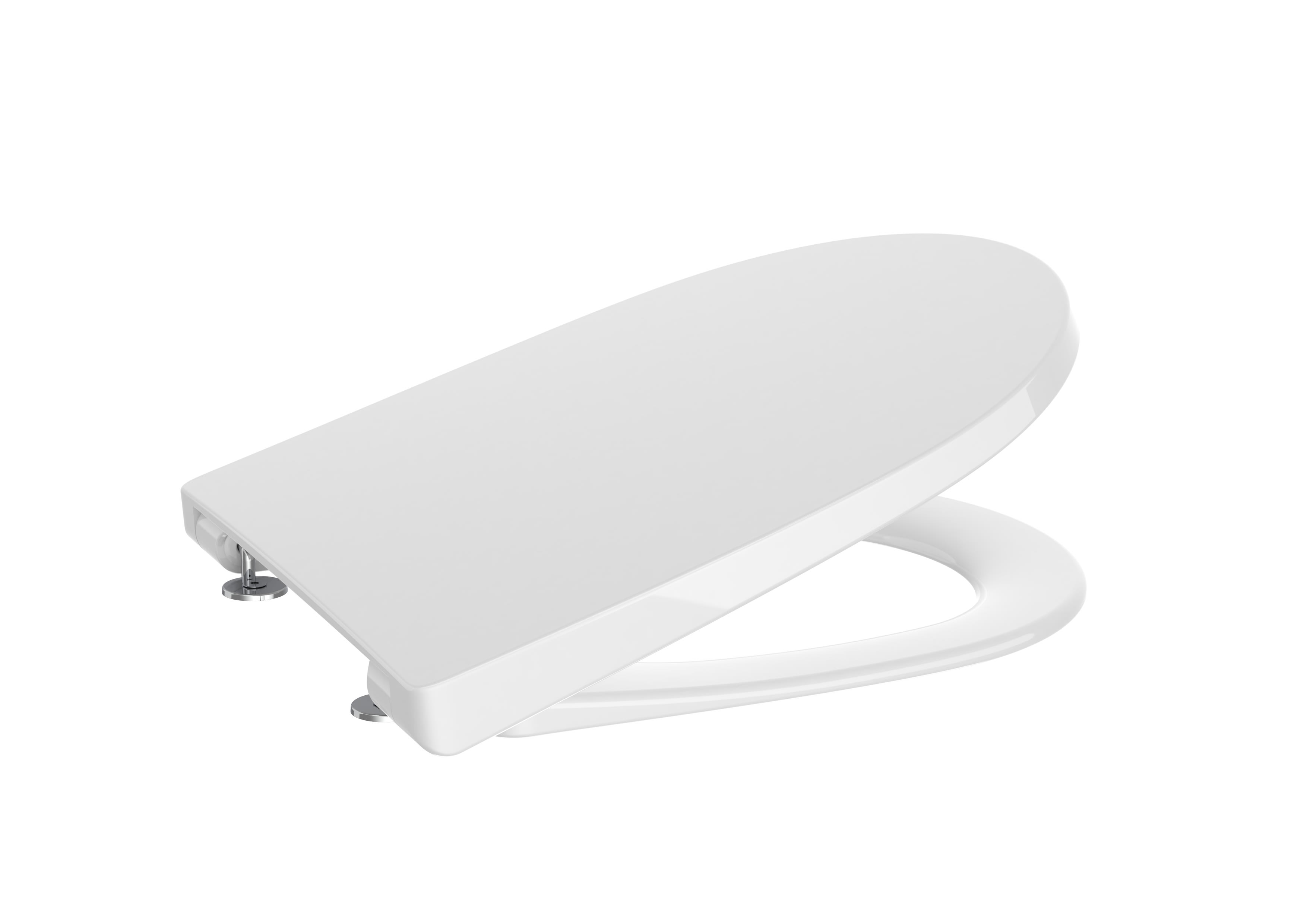 Compact SUPRALIT® toilet seat and cover - White