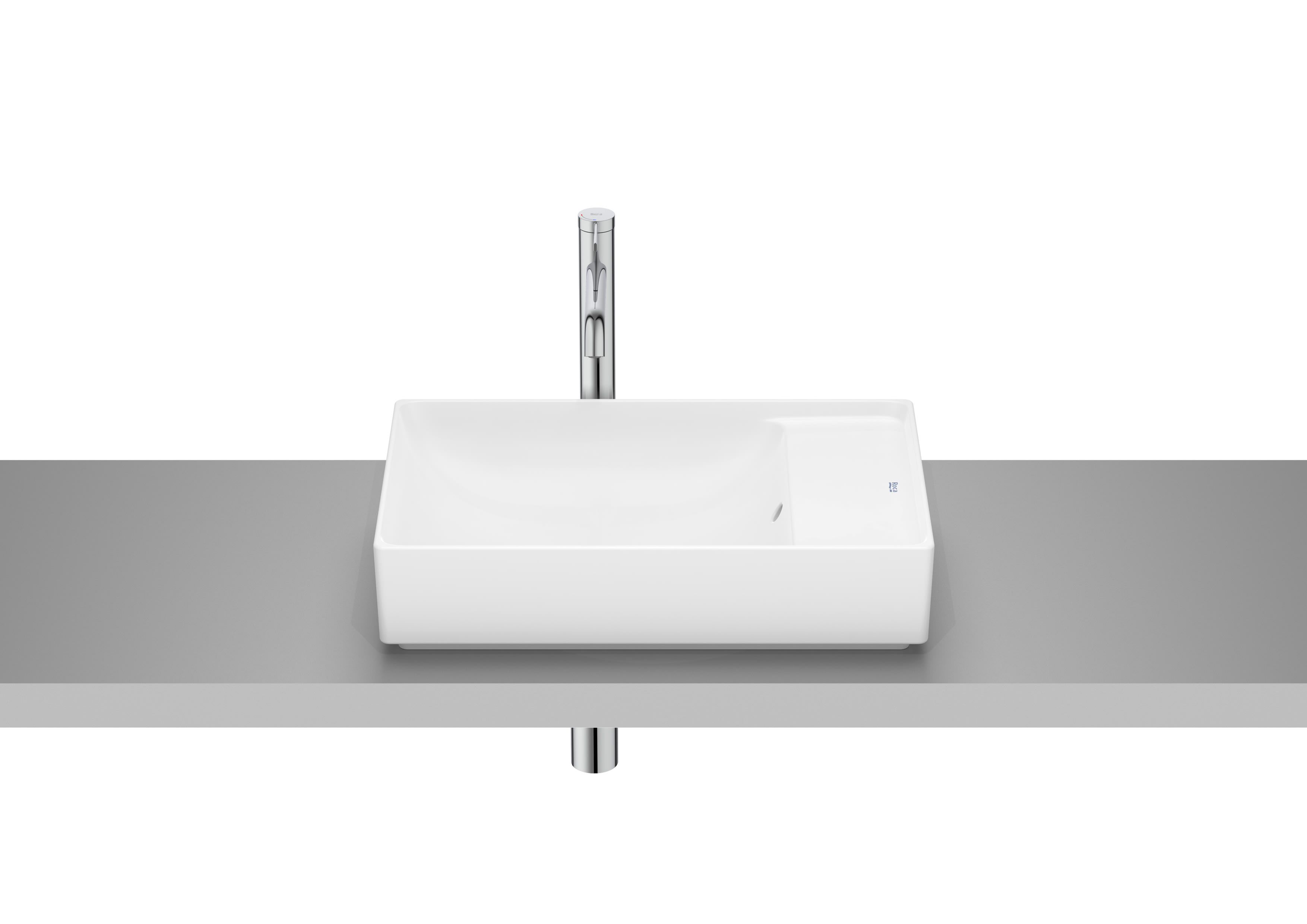 Over countertop Fineceramic® basin - Matt White