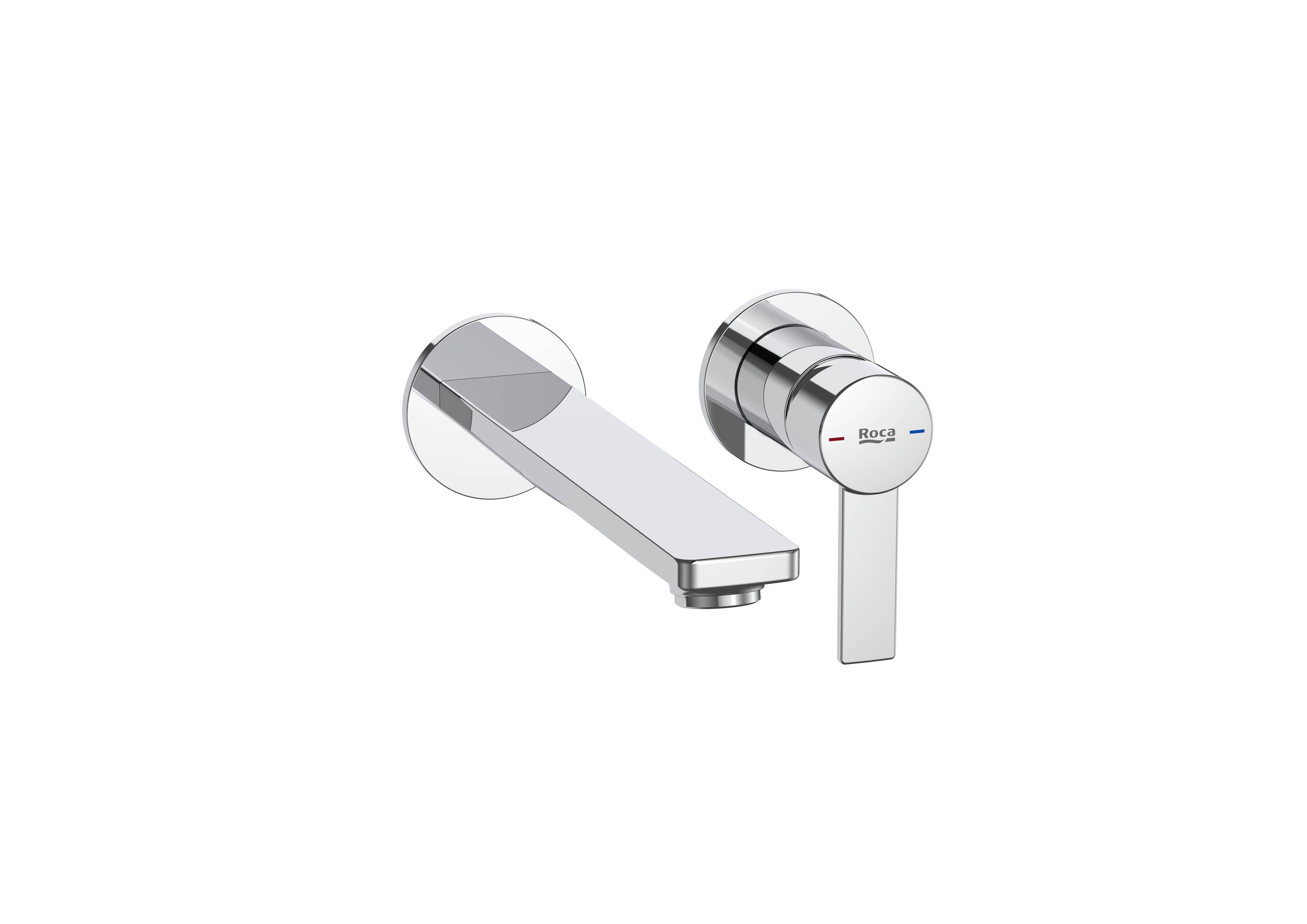 Built-in basin mixer. Universal built-in body required A5E3503..0. Pop-up waste not included - Chrome
