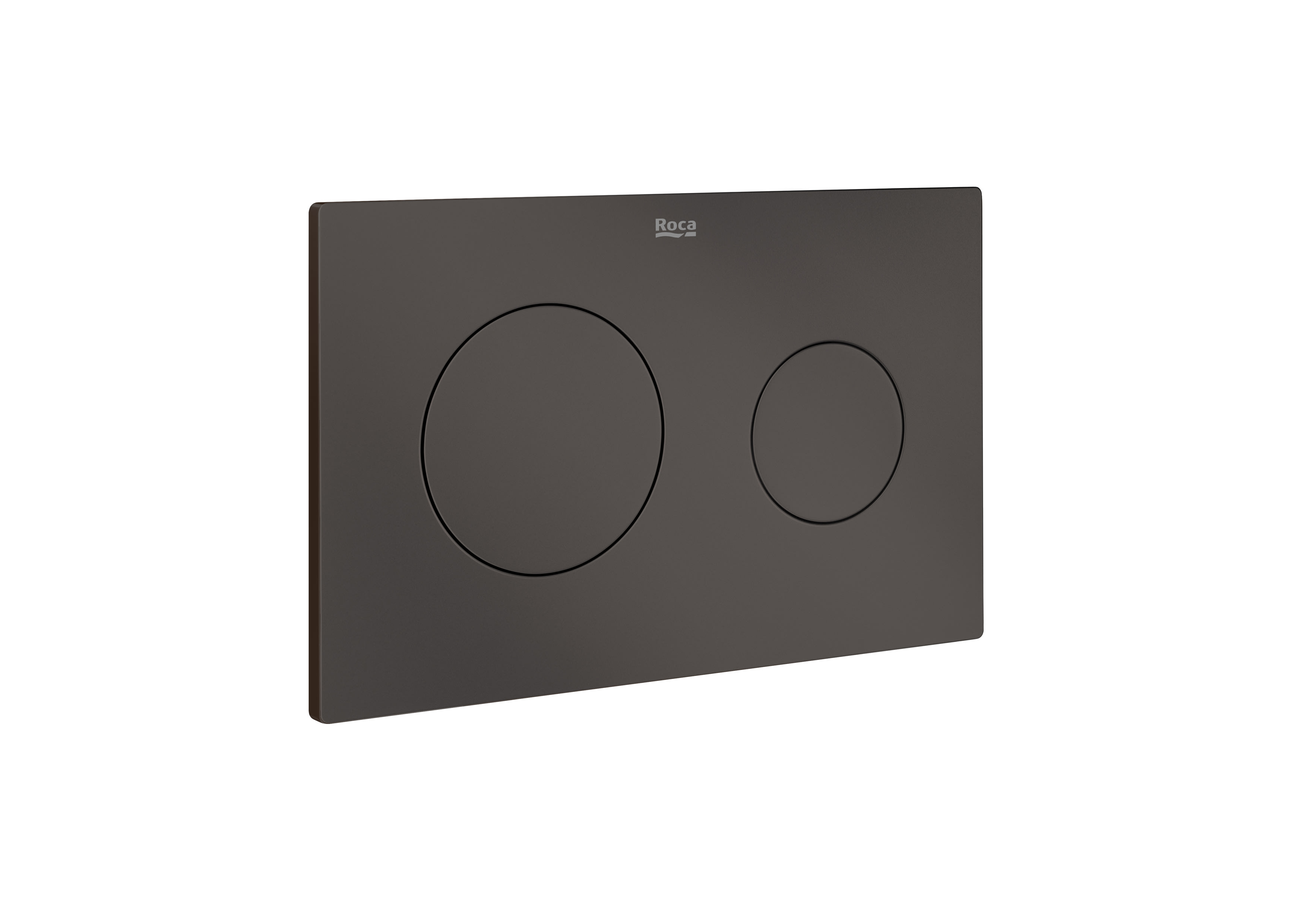 PL10 (DUPLO ONE) - Dual flush operating plate for concealed cistern (Matt finish) - Café