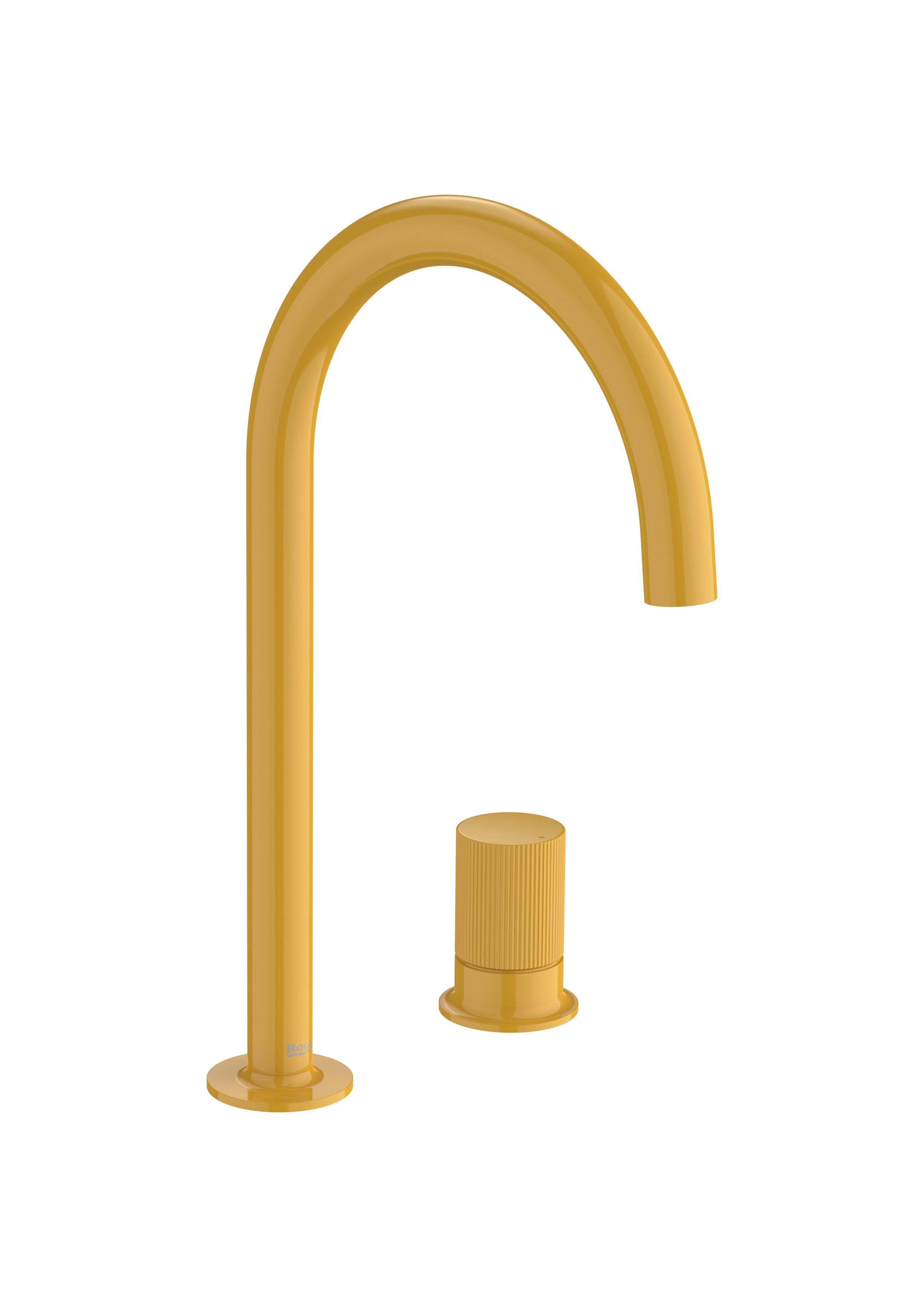 Basin mixer smooth body